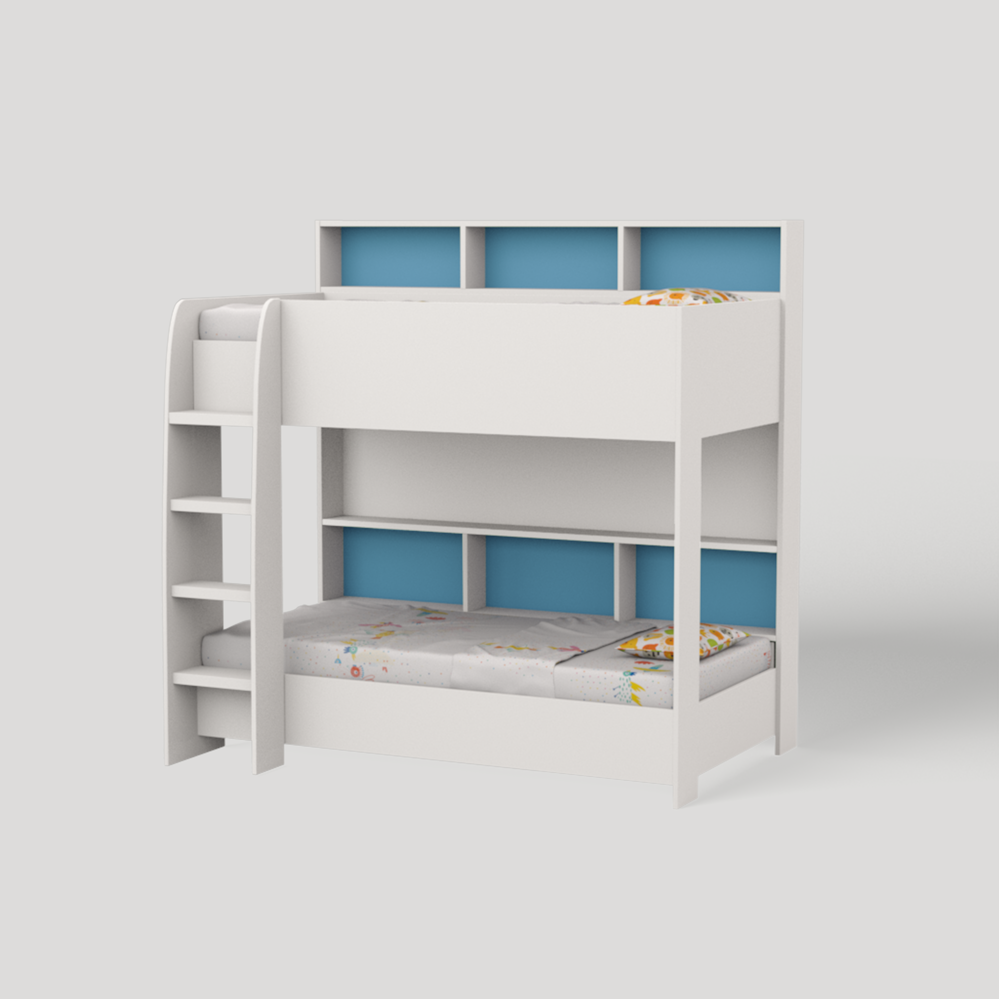 Rainbow Bunk Bed without Storage