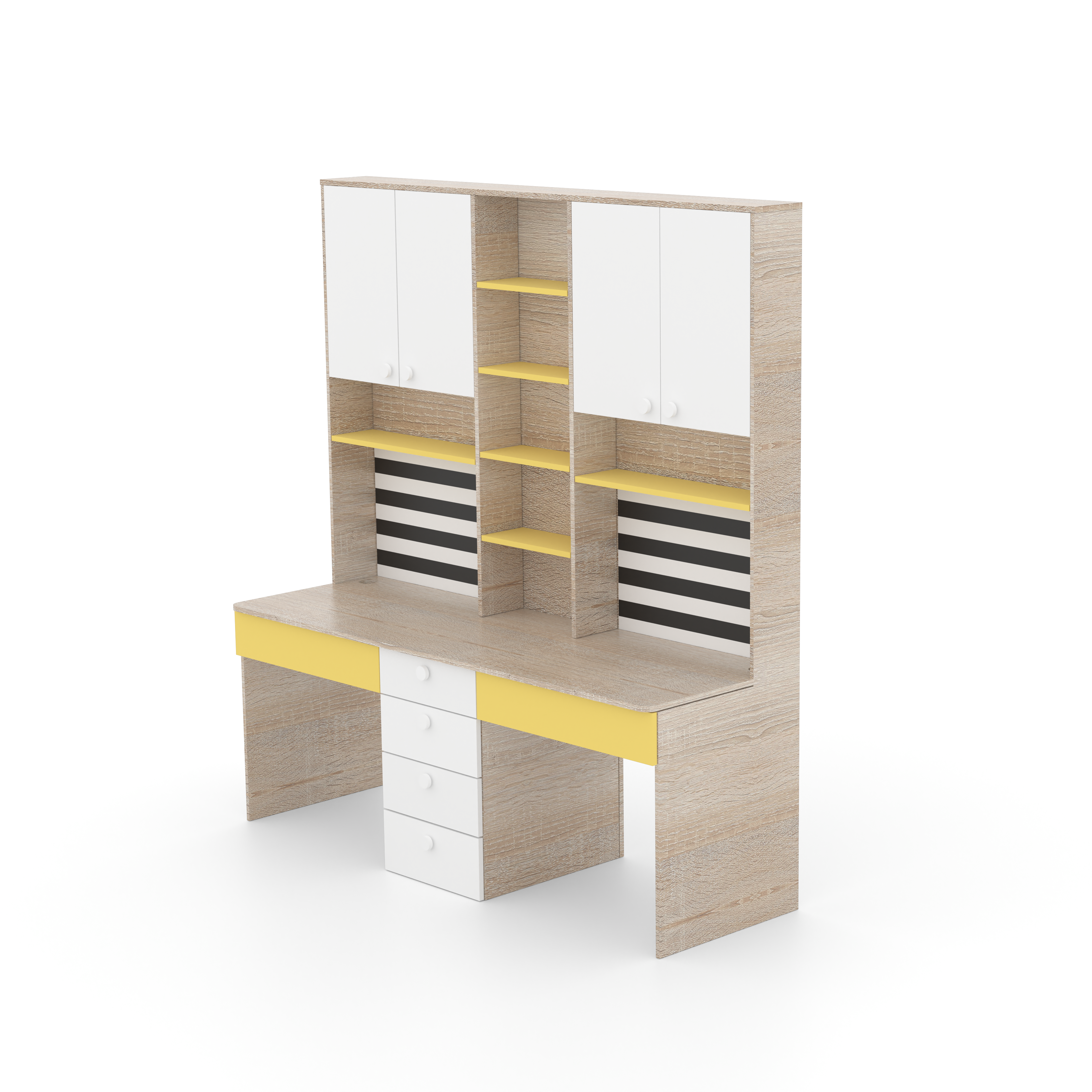 Duo Doodle Desk Study Table