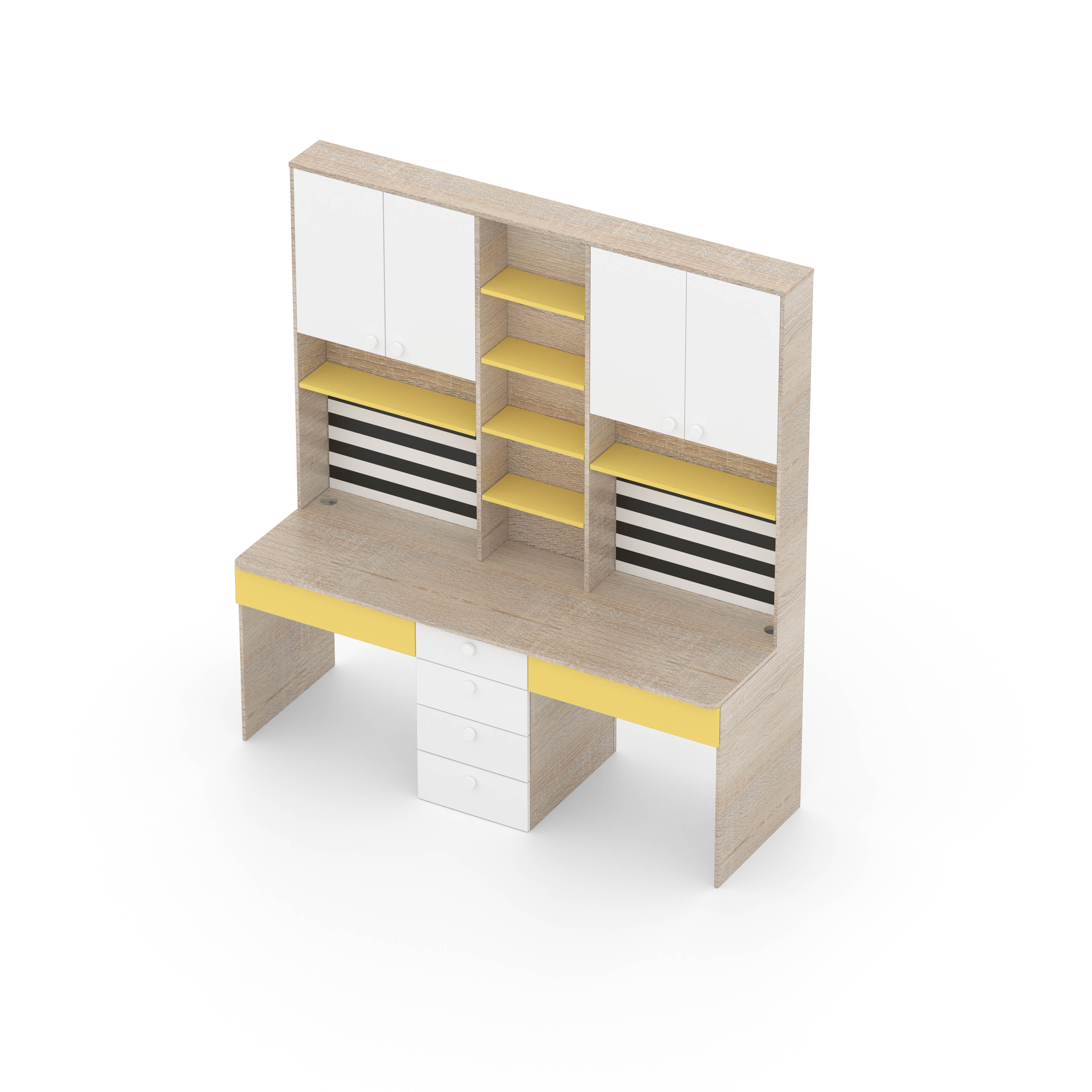 Duo Doodle Desk Study Table