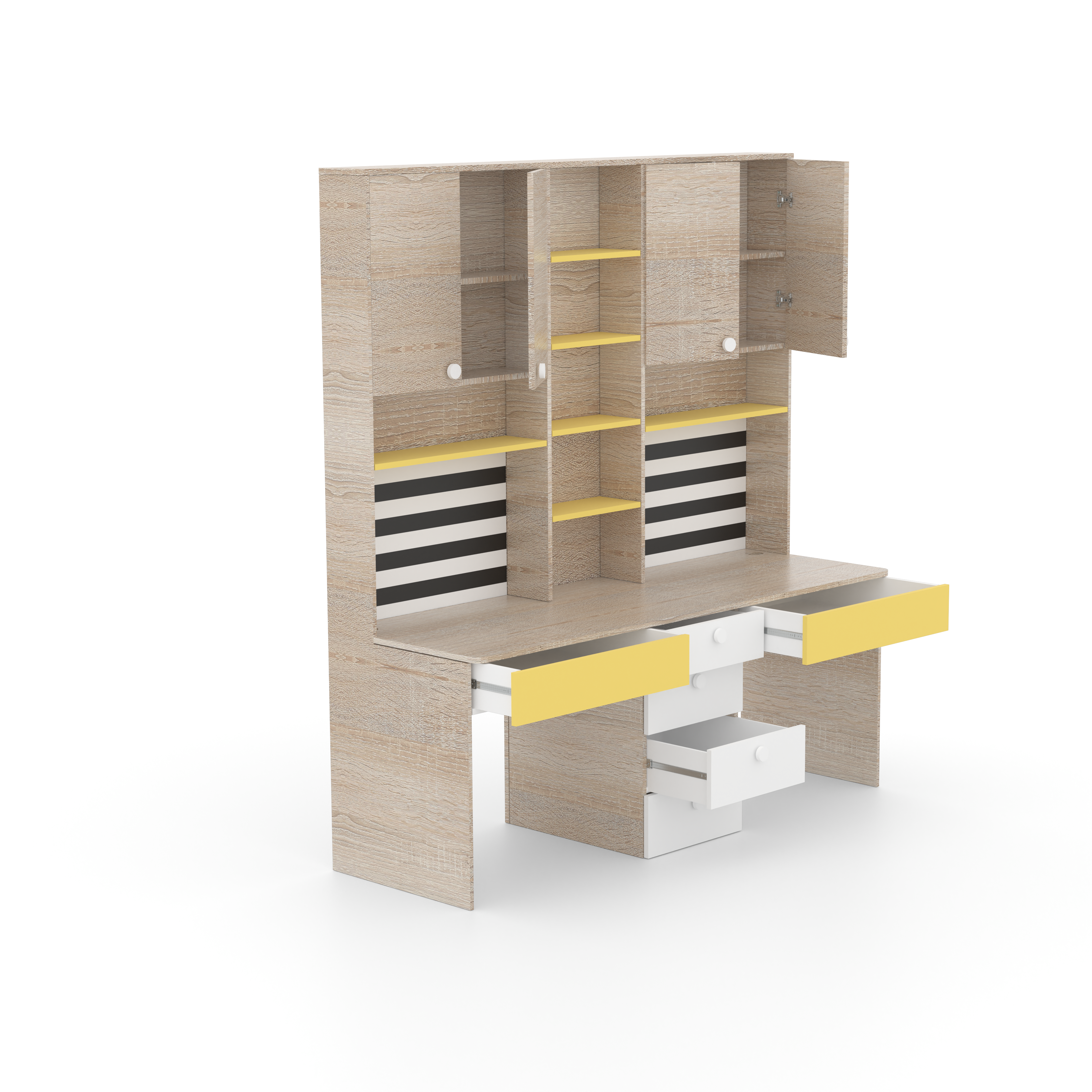 Duo Doodle Desk Study Table