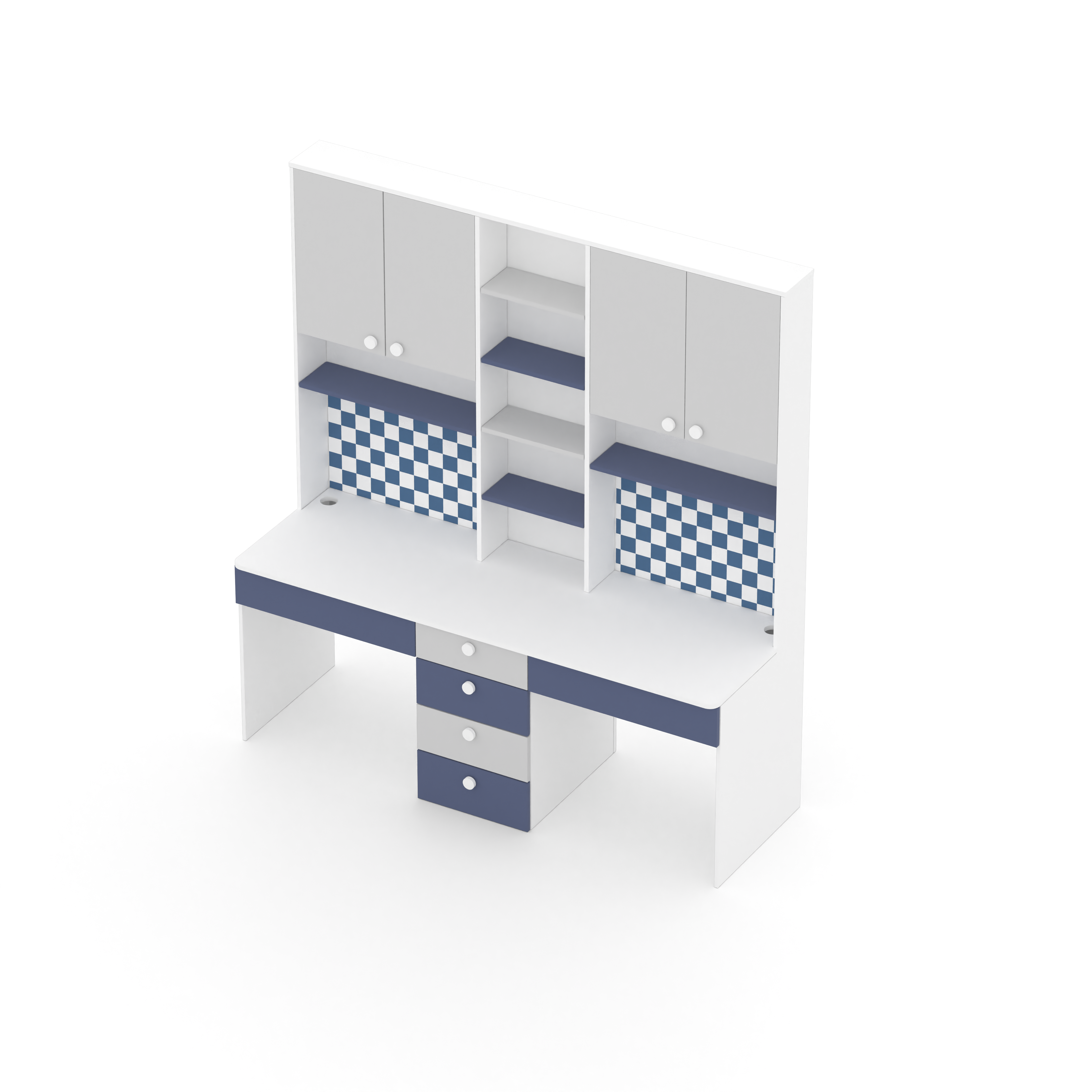 Duo Doodle Desk Study Table