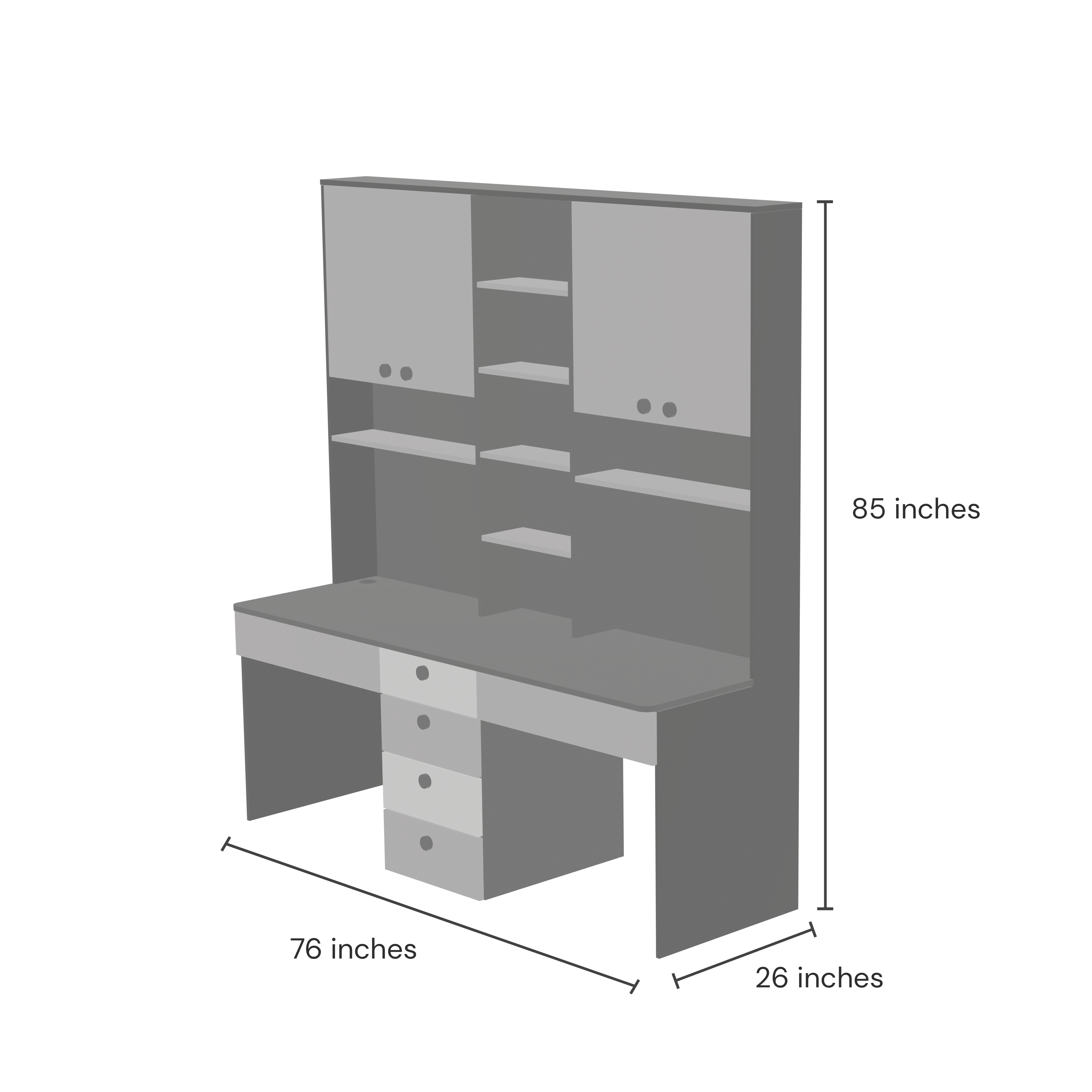Duo Doodle Study Table