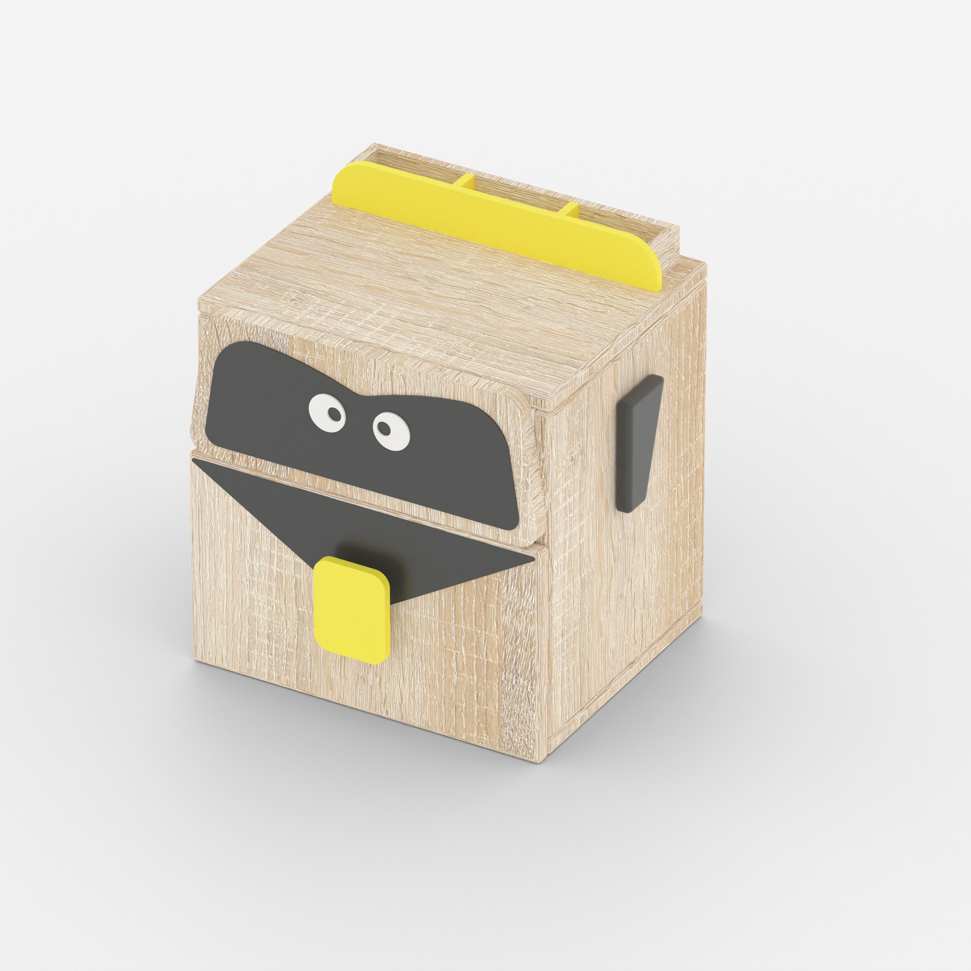 BlinkBox Bedside Table with Storage