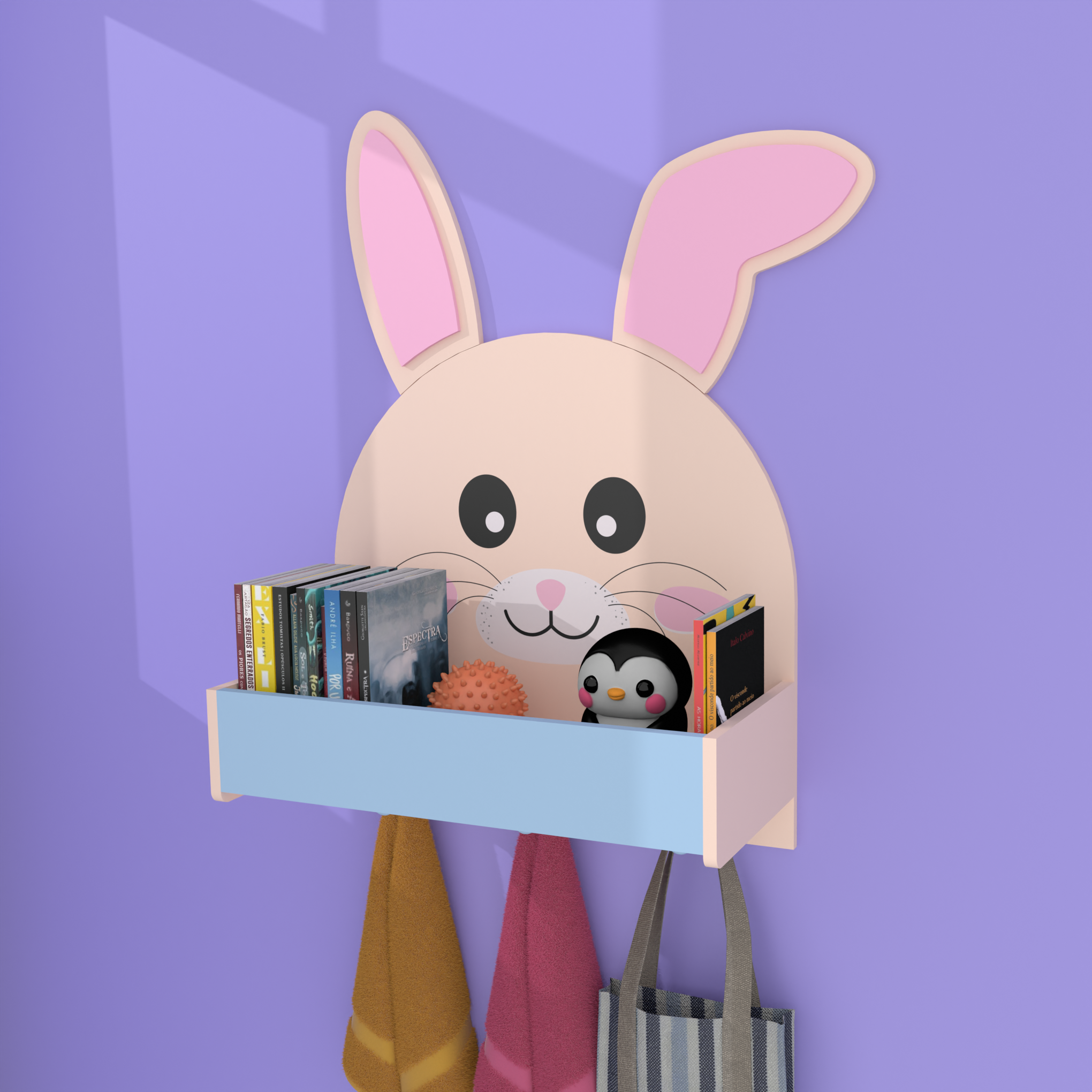 Bunny Buddy Wall Shelf