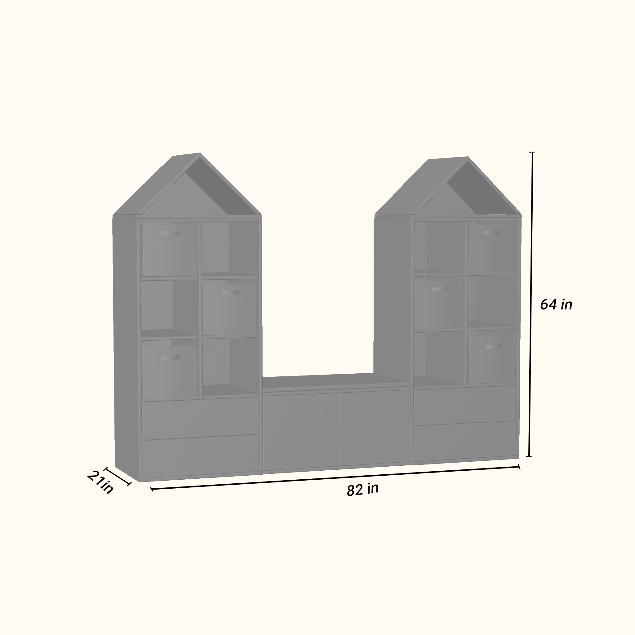 Galaxy Castle Cabinet