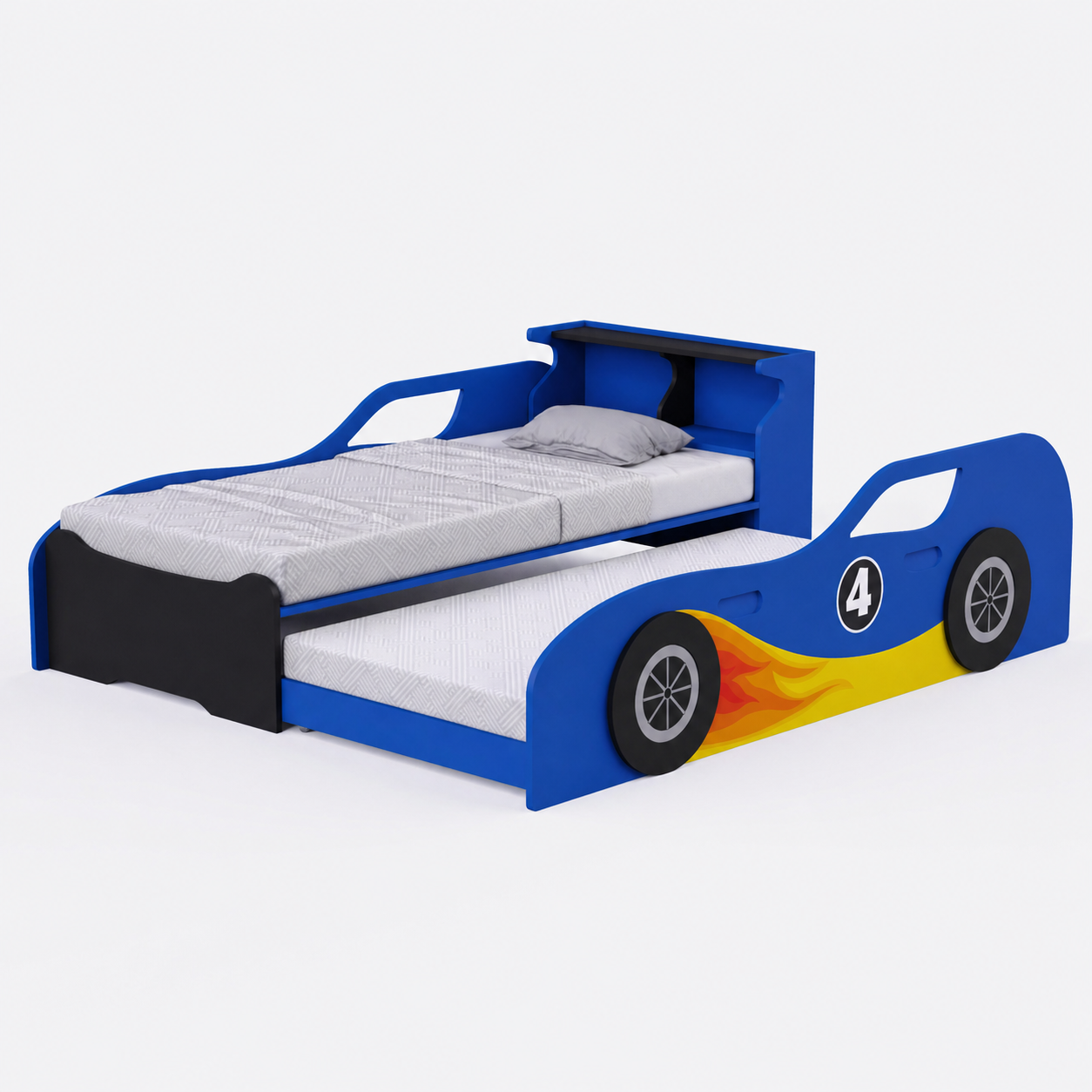 Fire Bird Trundle Bed