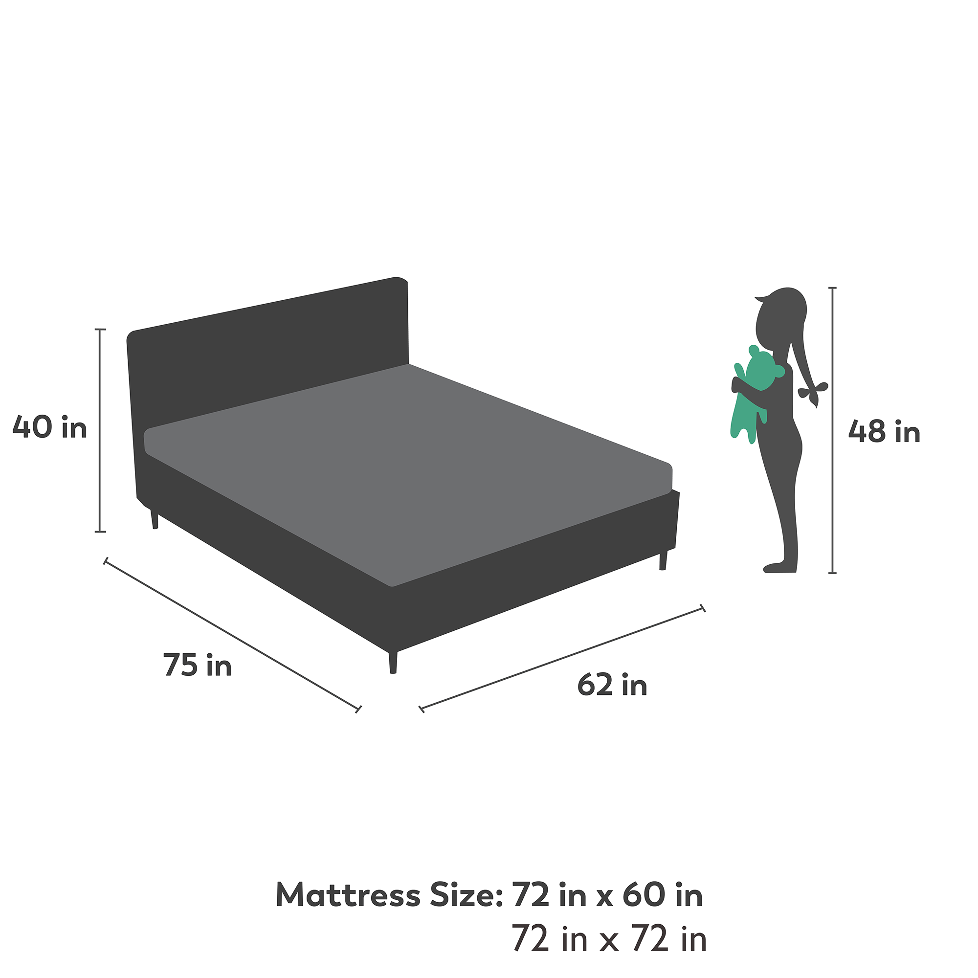 Color Play Double Bed