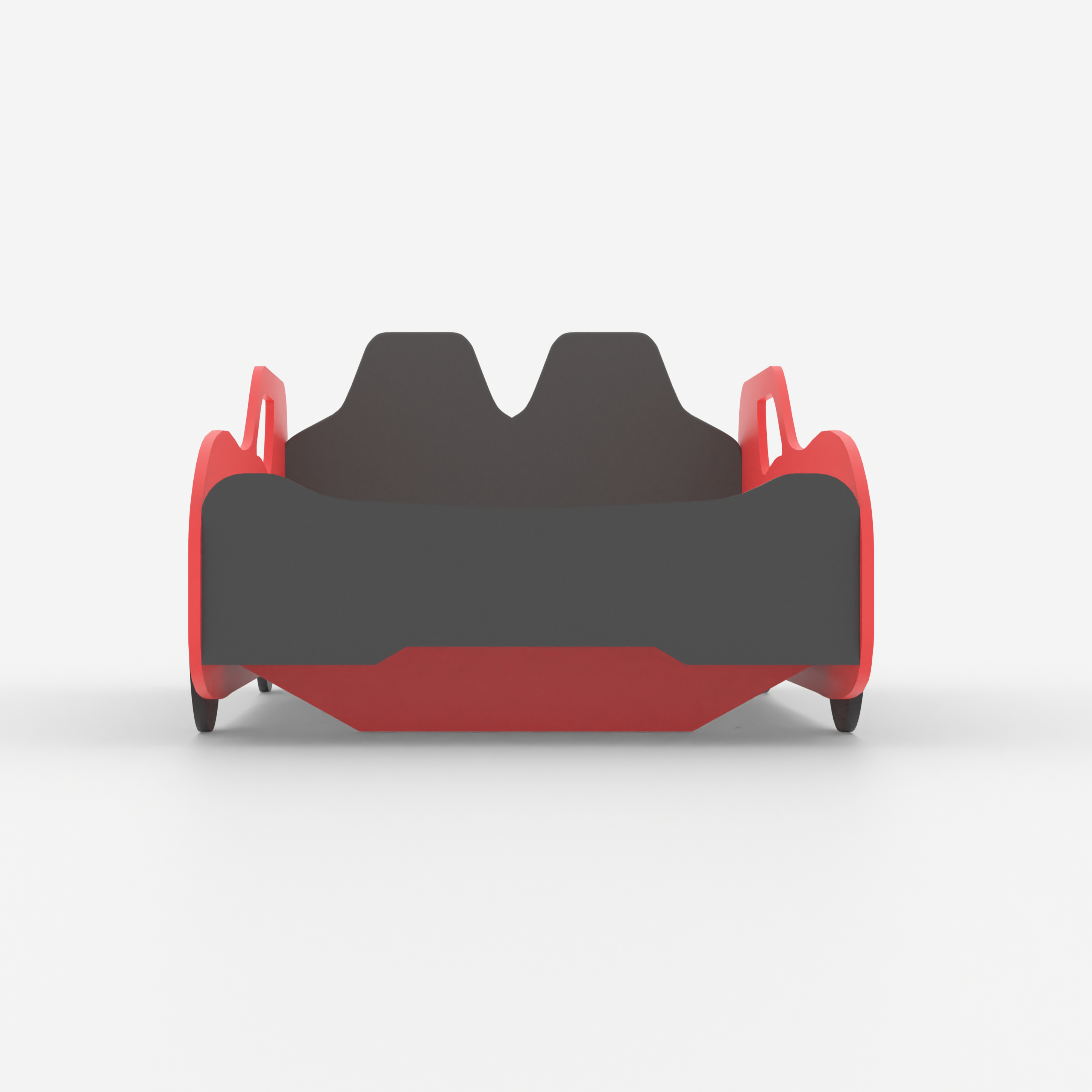 Fire Bird Car Bed with Upholstered Seat