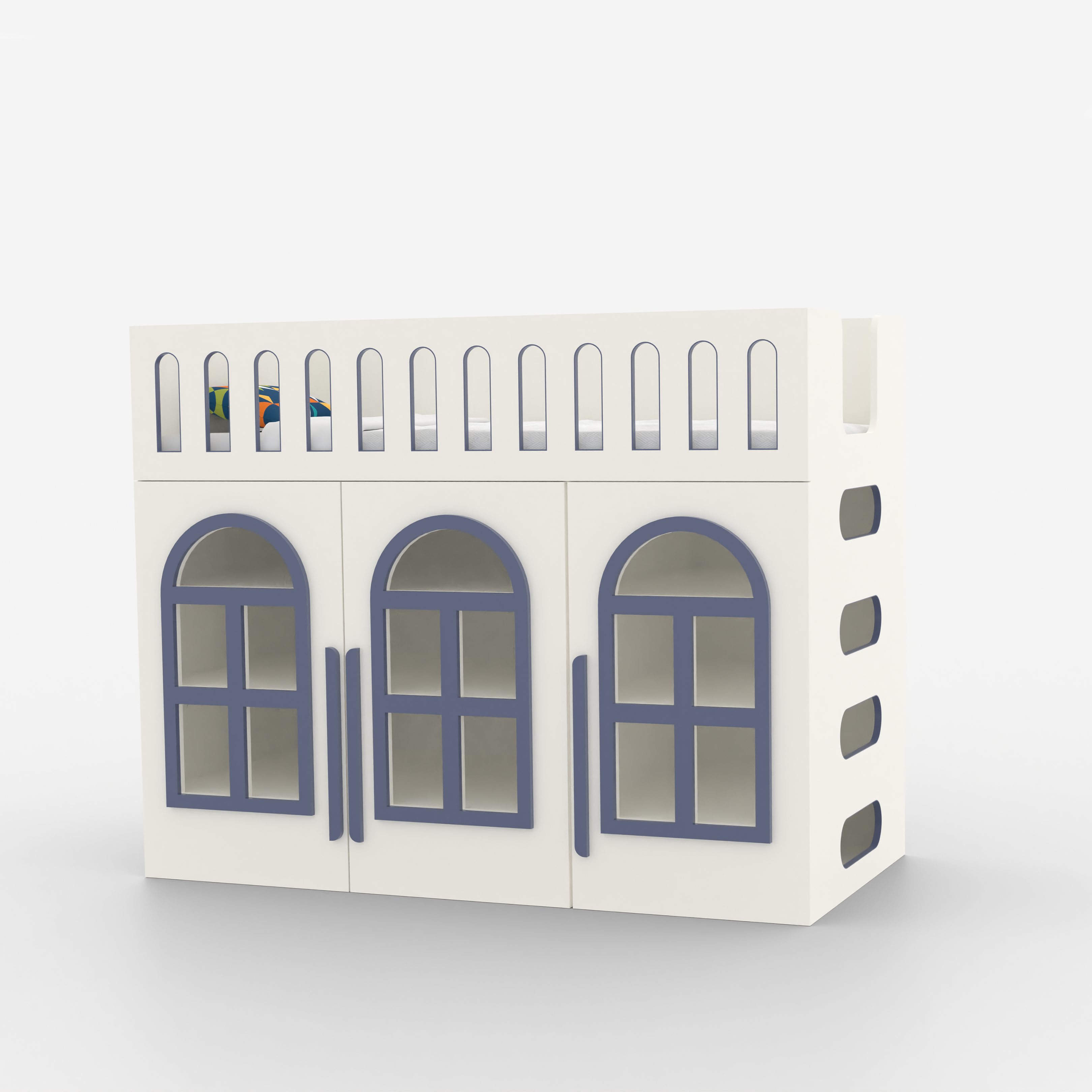 Little Library Loft Bed