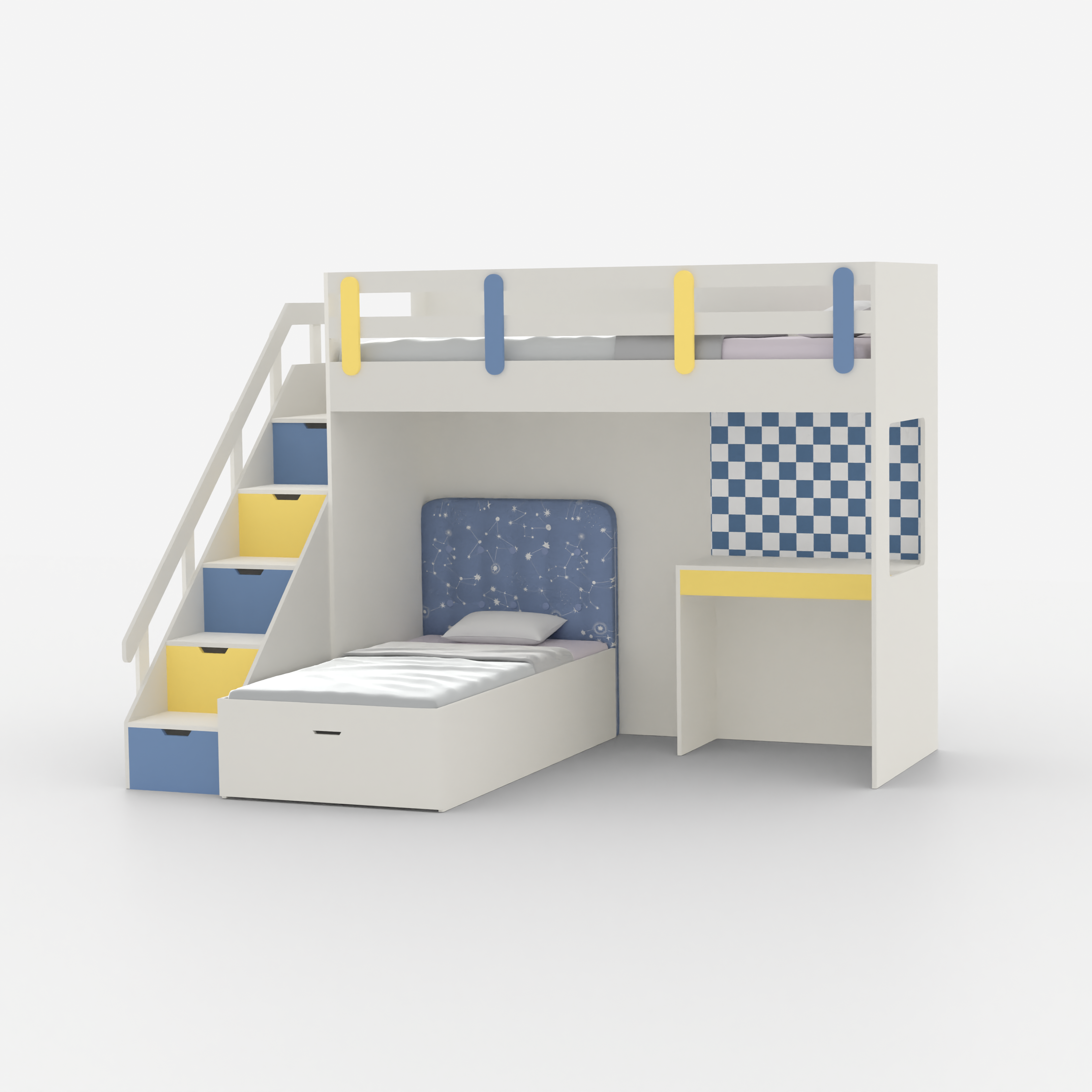 Lofty Laughs Bed