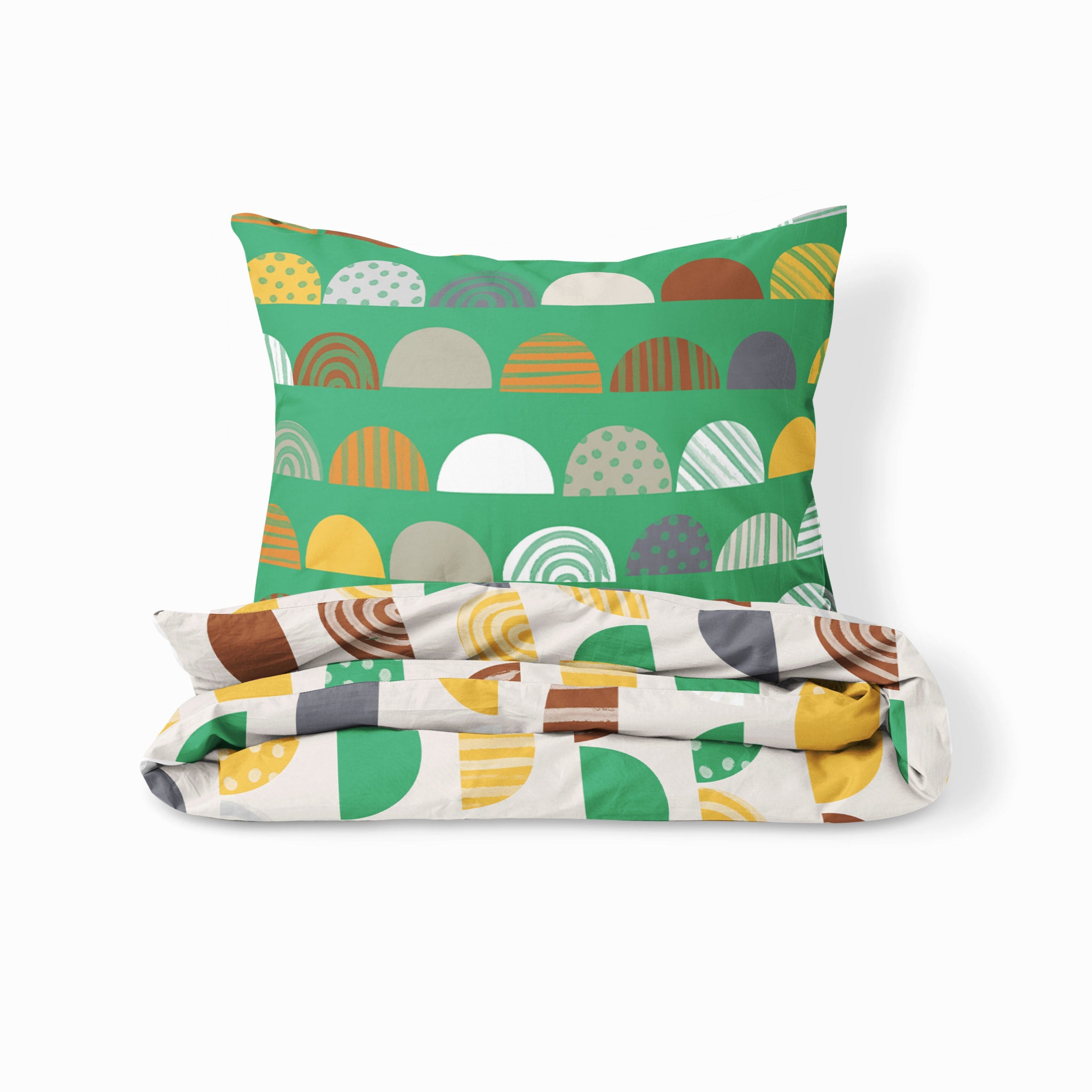 Pinwheels- Set of Bedsheet & Pillow cover