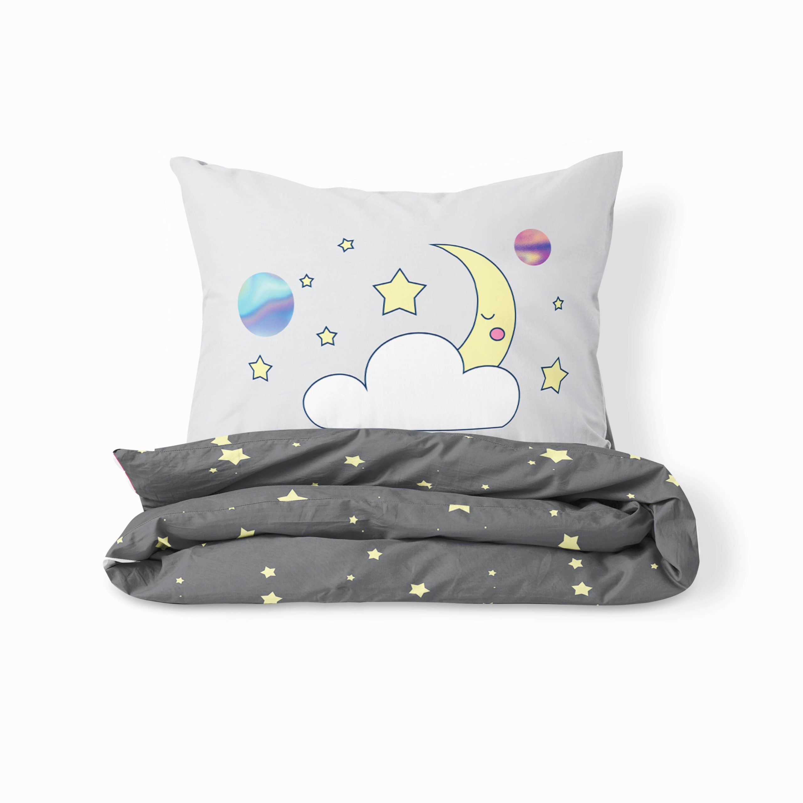 Sweet Dreams- Set of Bedsheet, Duvet cover & Pillow cover