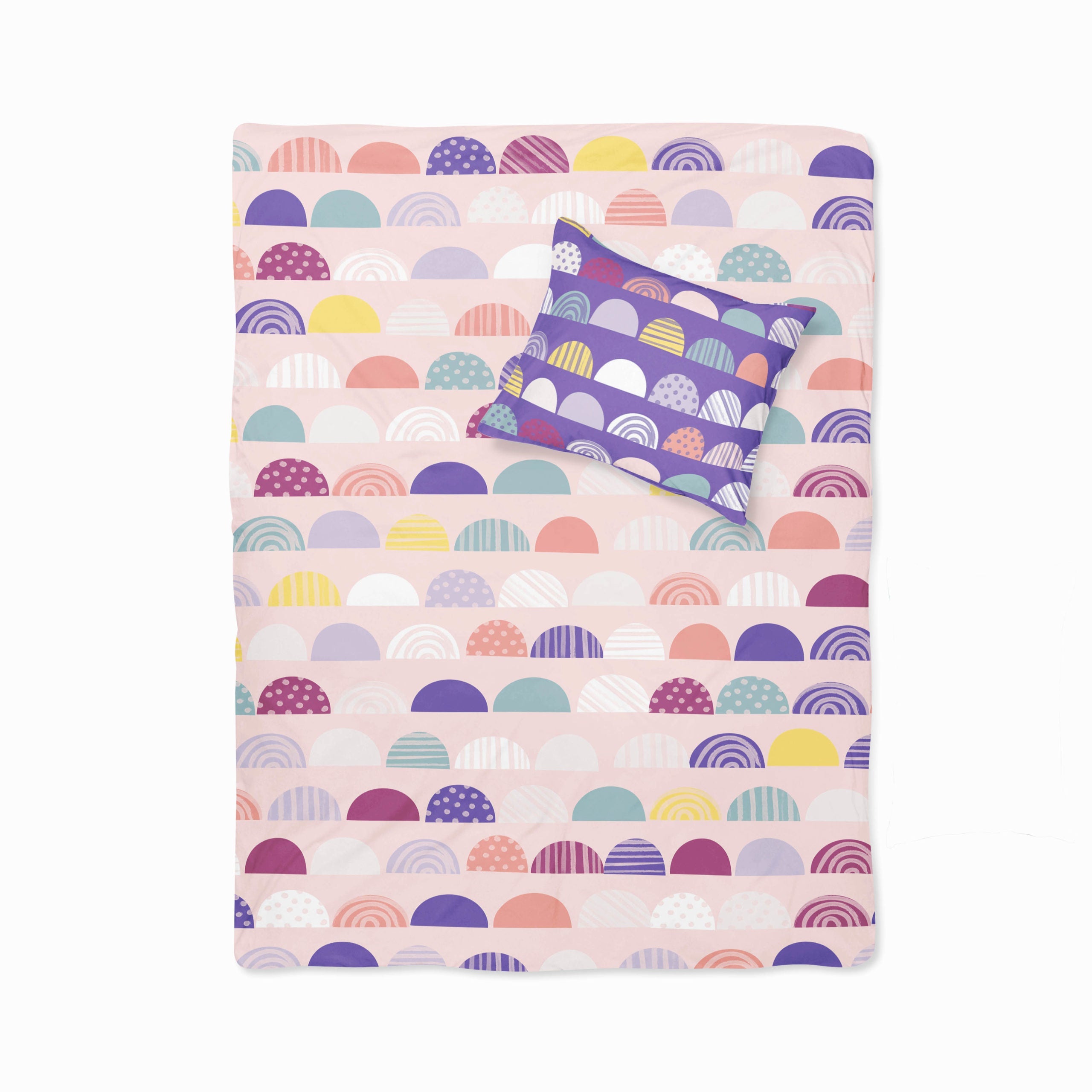 Pinwheels- Set of Bedsheet & Pillow cover