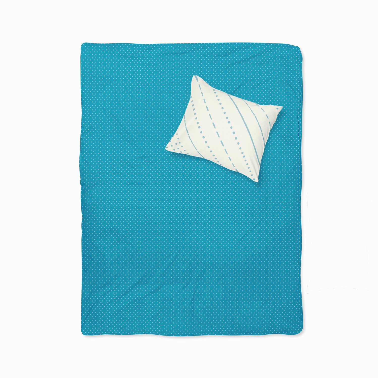 Stripes and Spots- Set of Bedsheet & Pillow cover