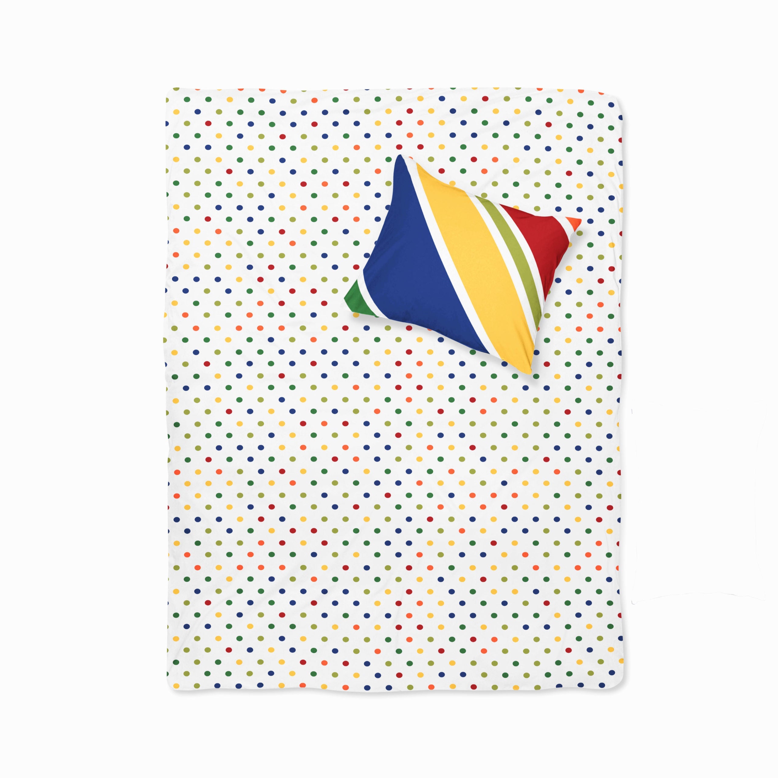 Rainbow- Set of Bedsheet, Duvet cover & Pillow cover