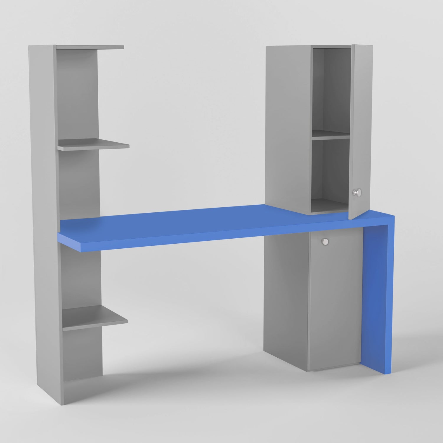 Color Block Study Table