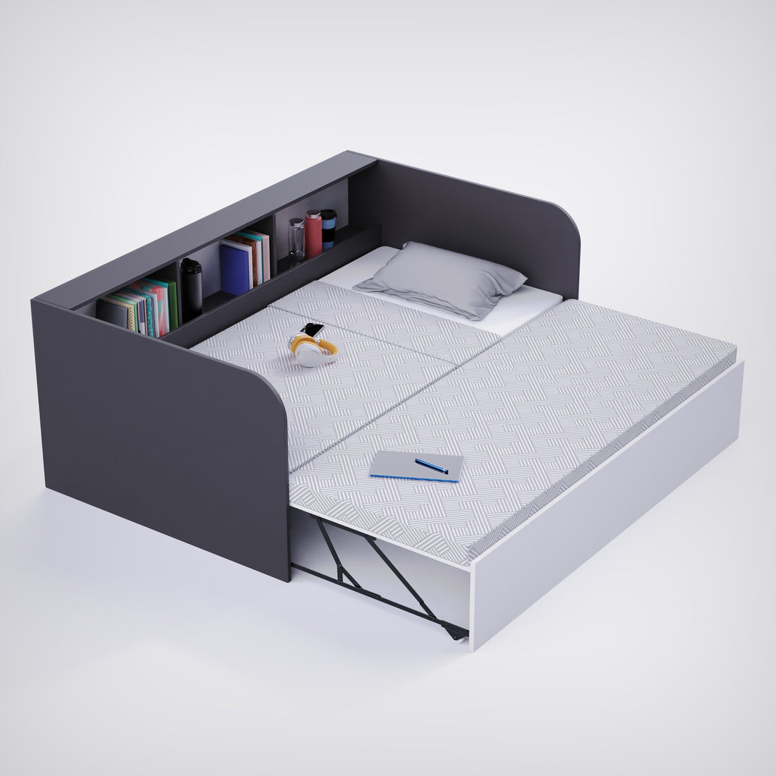 Steezy Lounge Trundle Bed