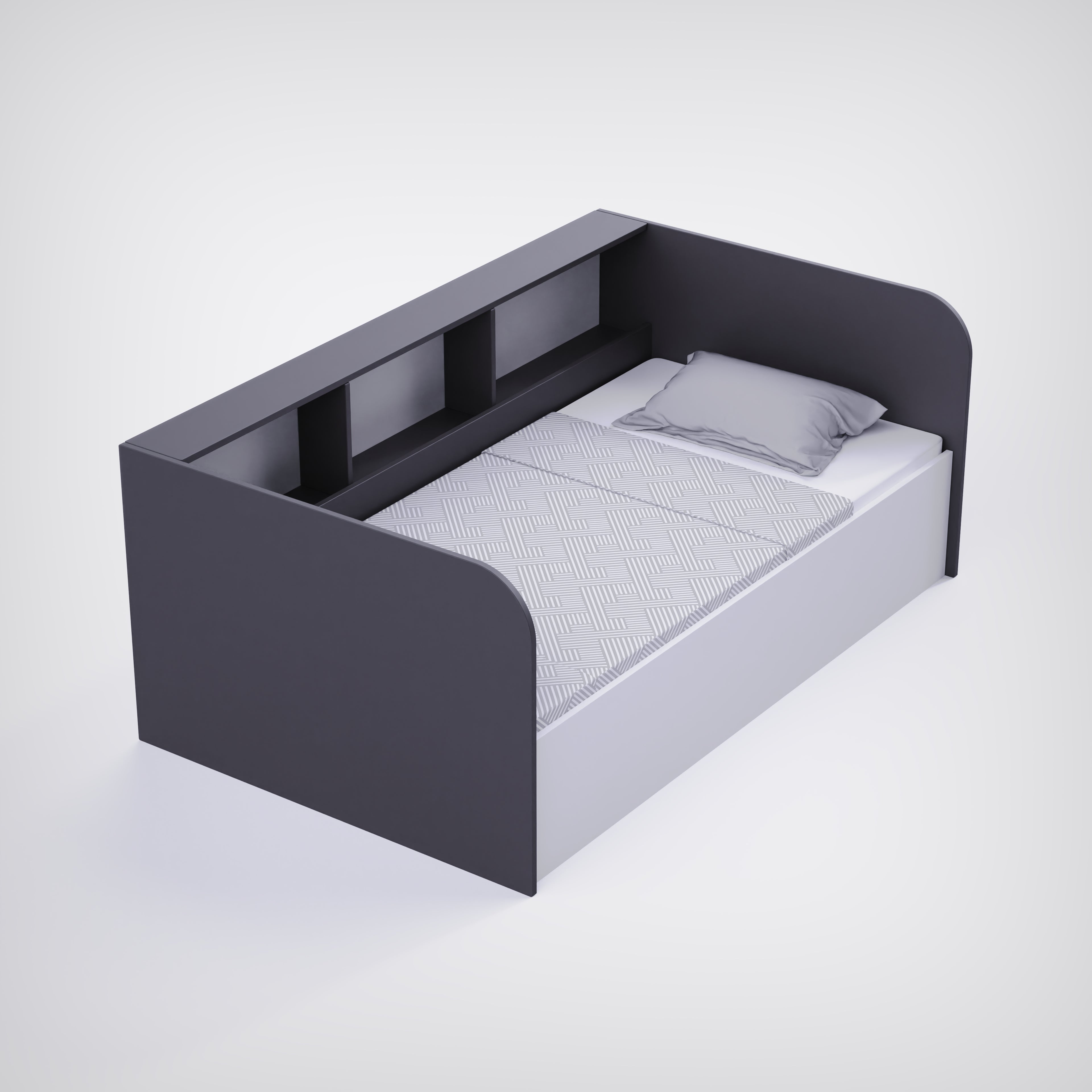 Steezy Lounge Trundle Bed