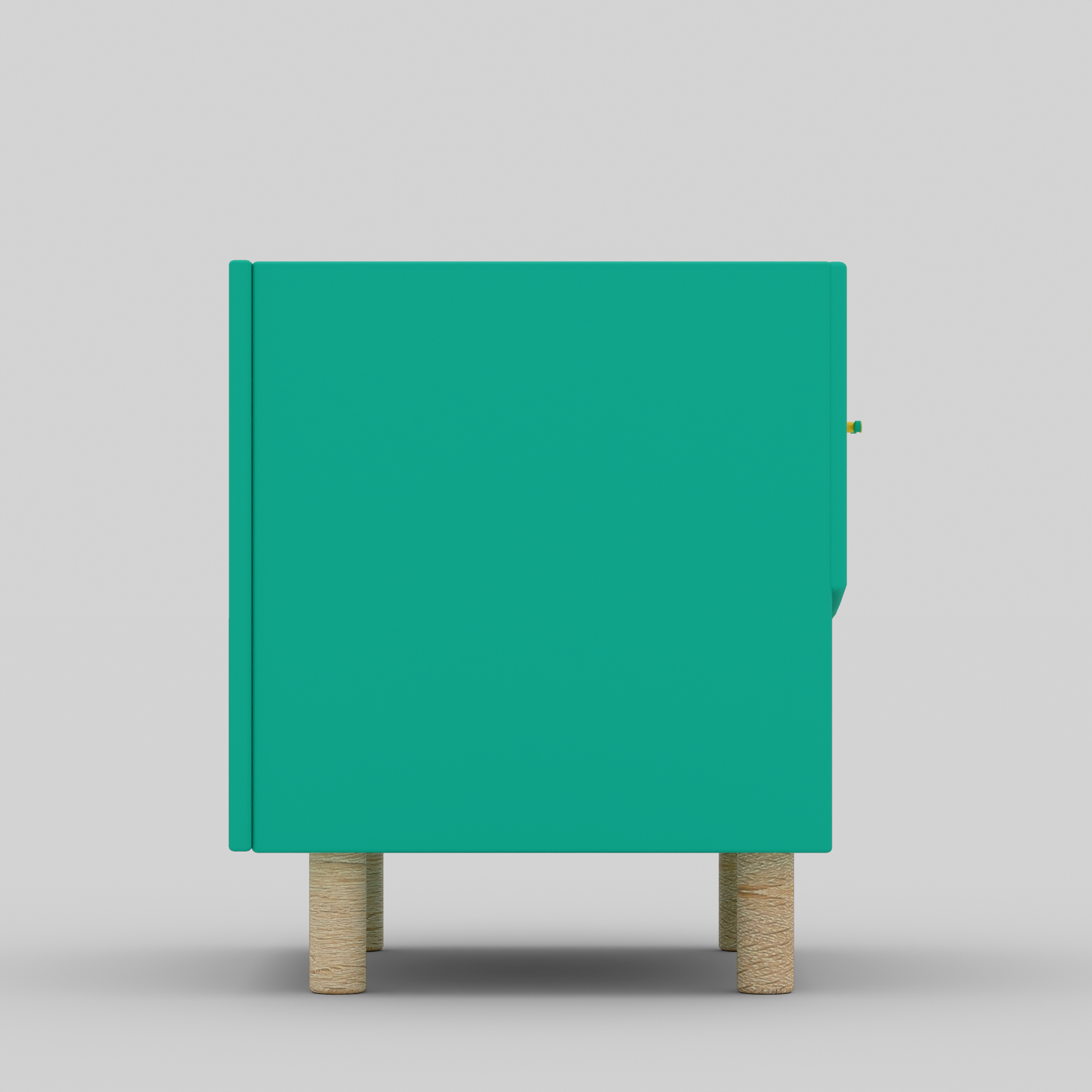 Bright Byte Bedside Table with Storage