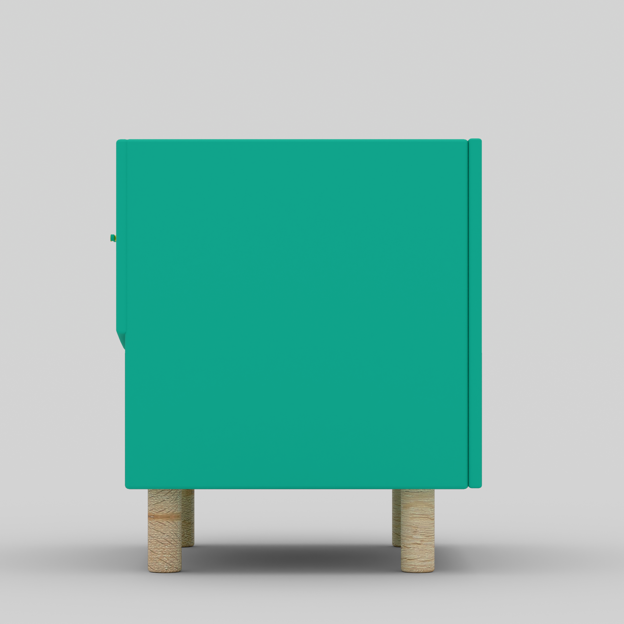 Bright Byte Bedside Table with Storage