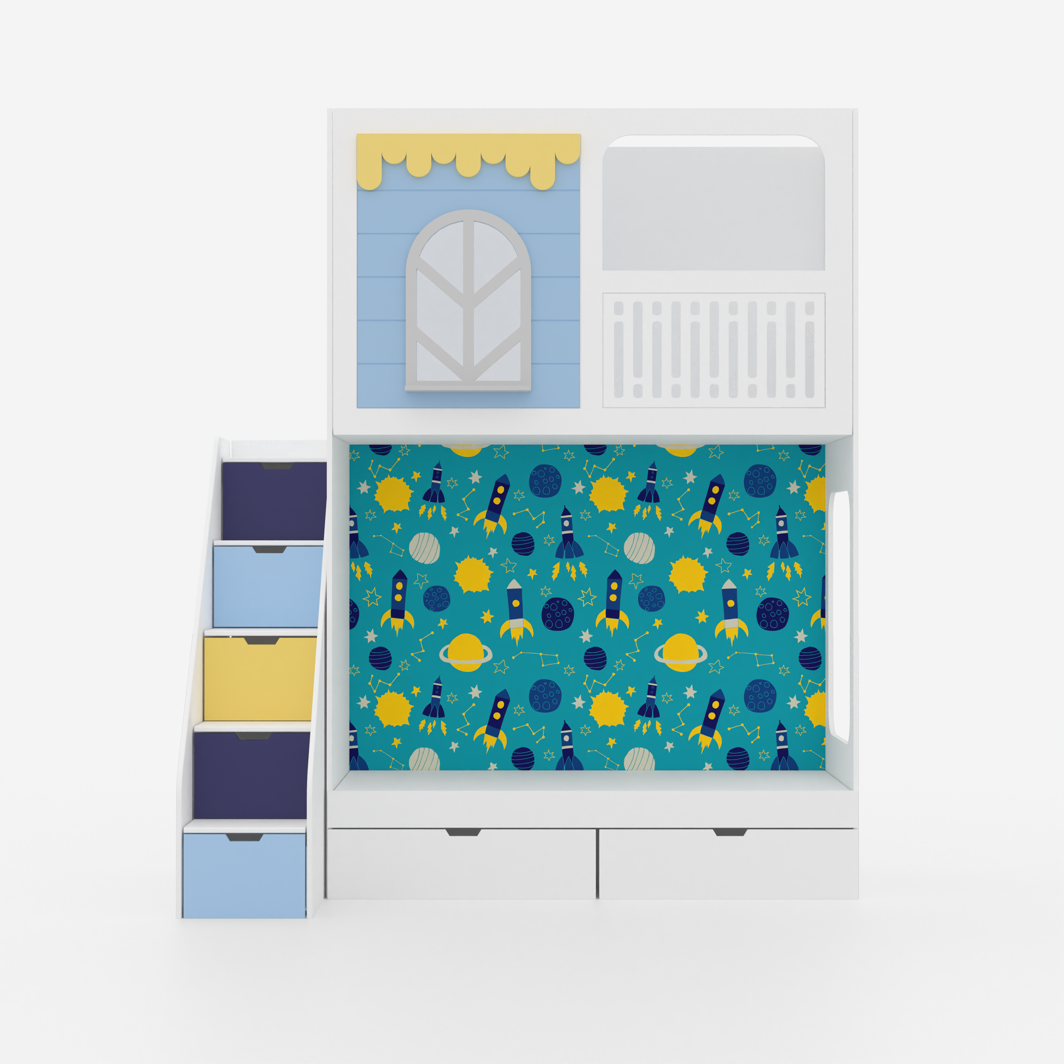 The Nook & Nudge Bunk Bed