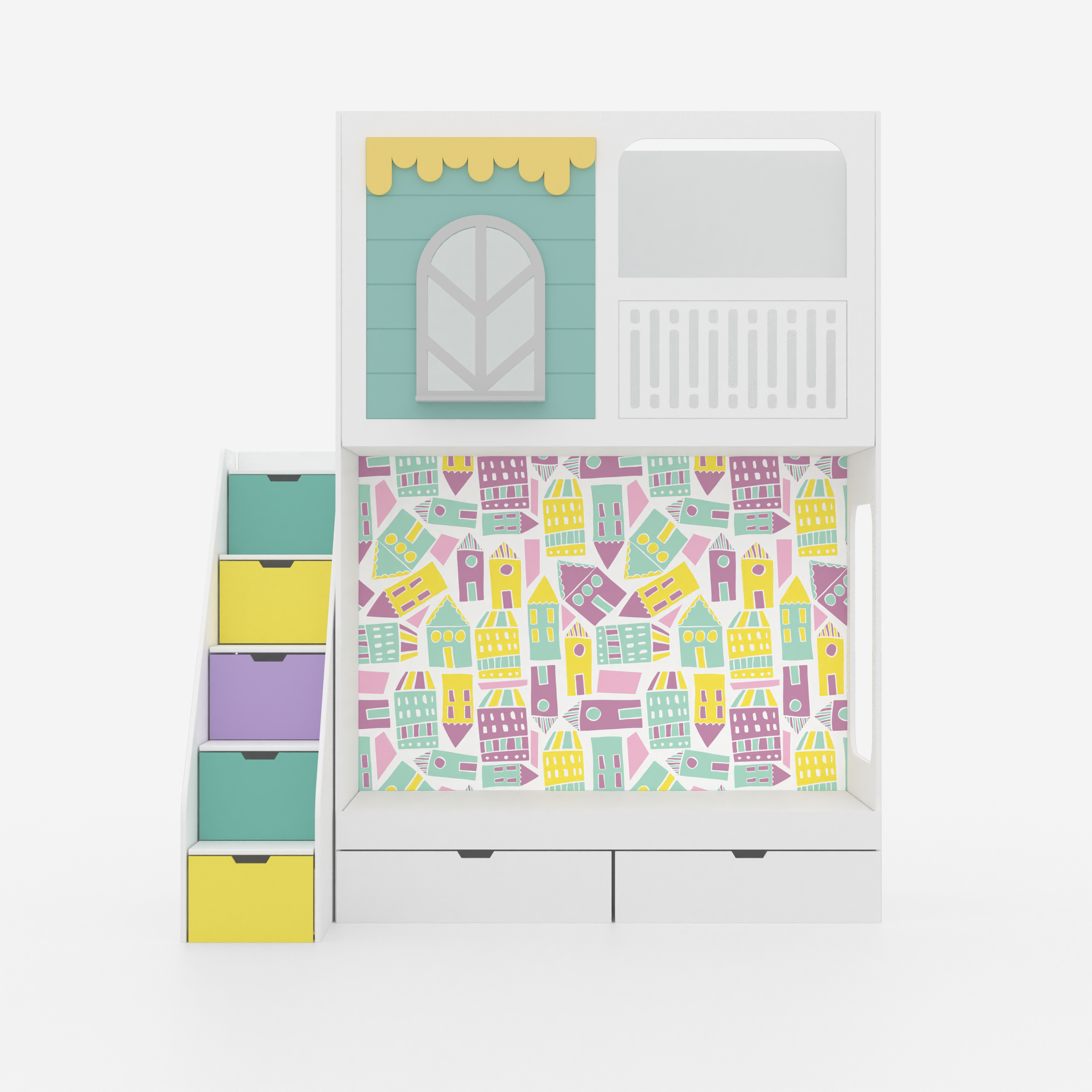 The Nook & Nudge Bunk Bed