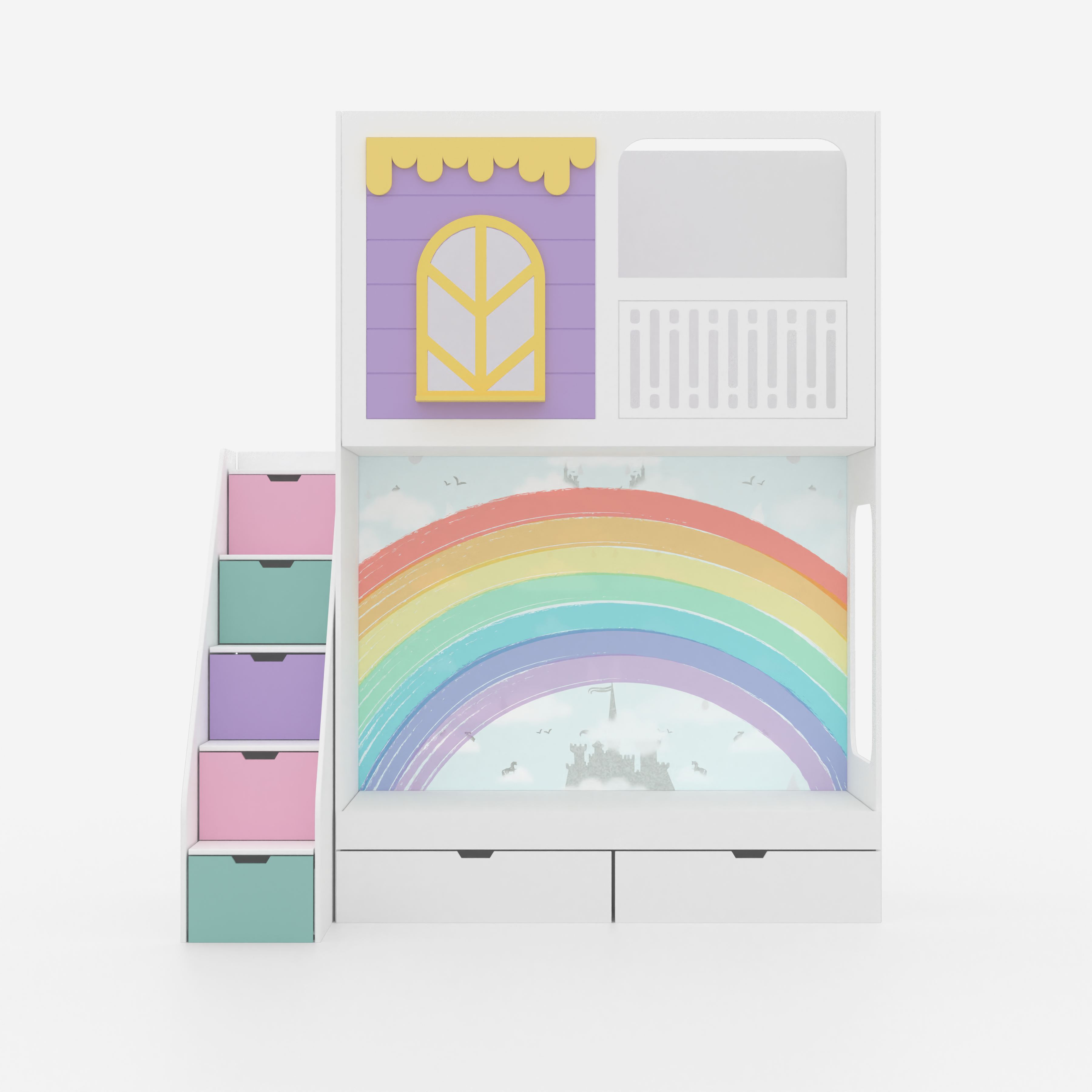The Nook & Nudge Bunk Bed