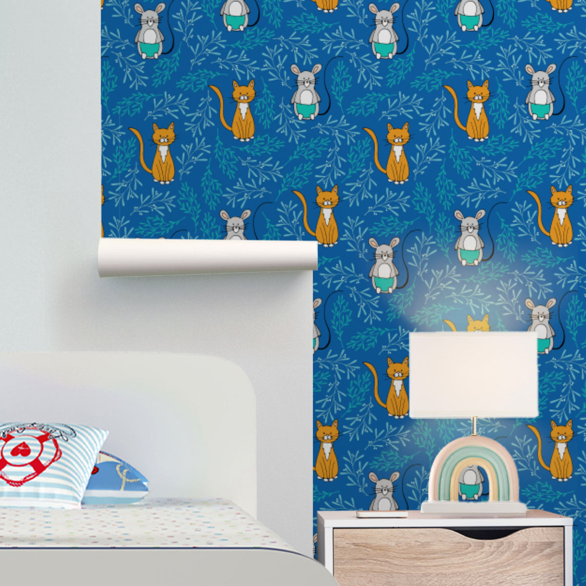 Cats & Mice Wallpaper