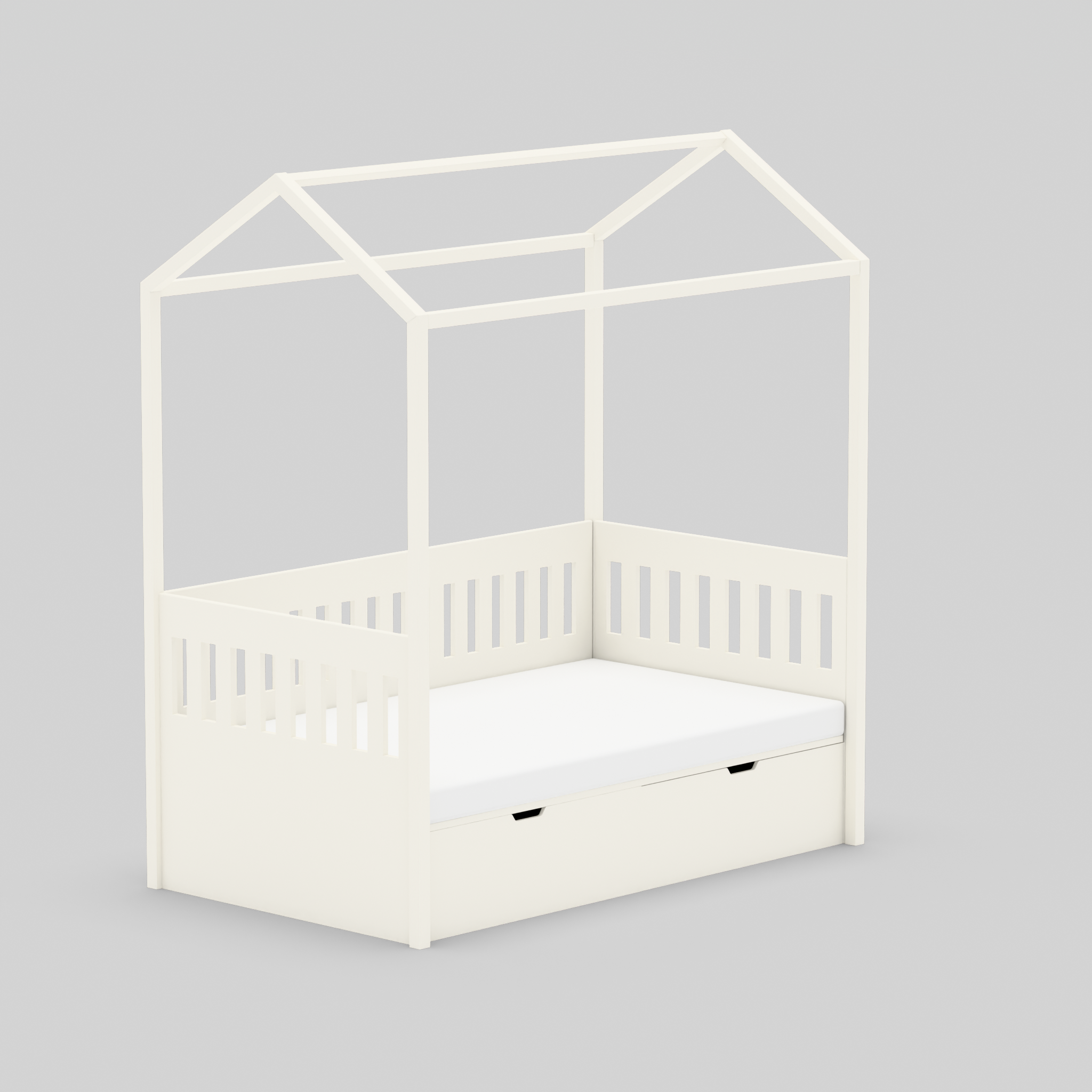 Windchime Bed with Railings