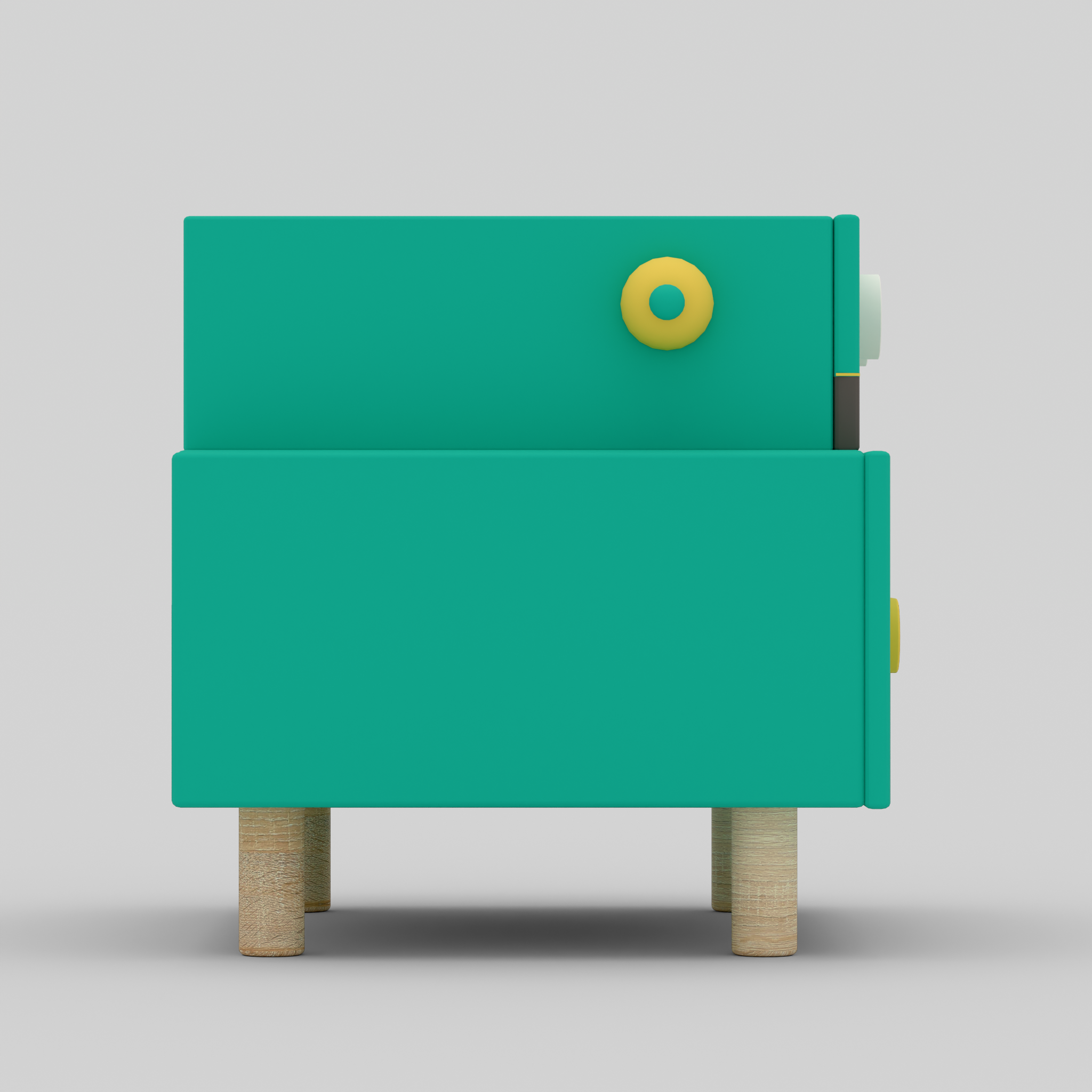 RoboBuddy Bedside Table with Storage