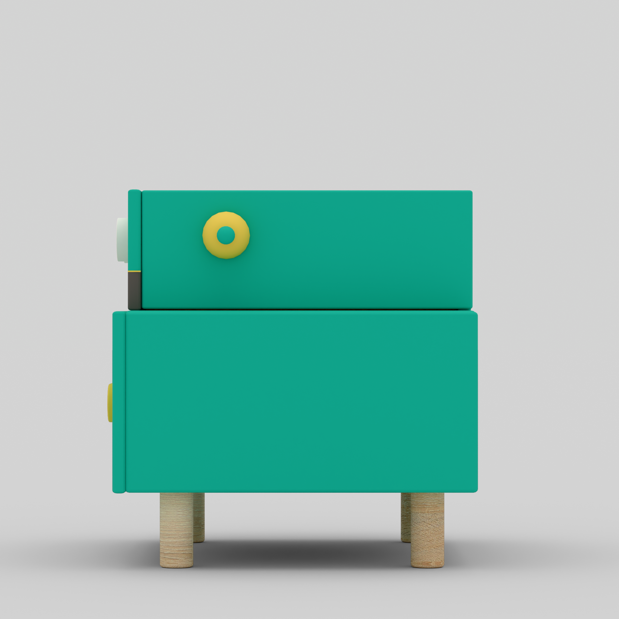 RoboBuddy Bedside Table with Storage