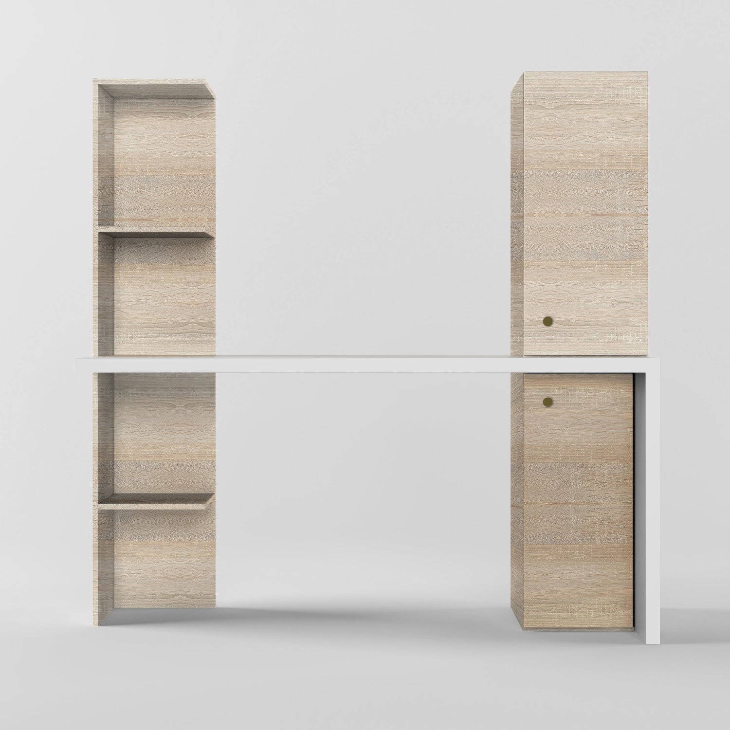 Color Block Study Table