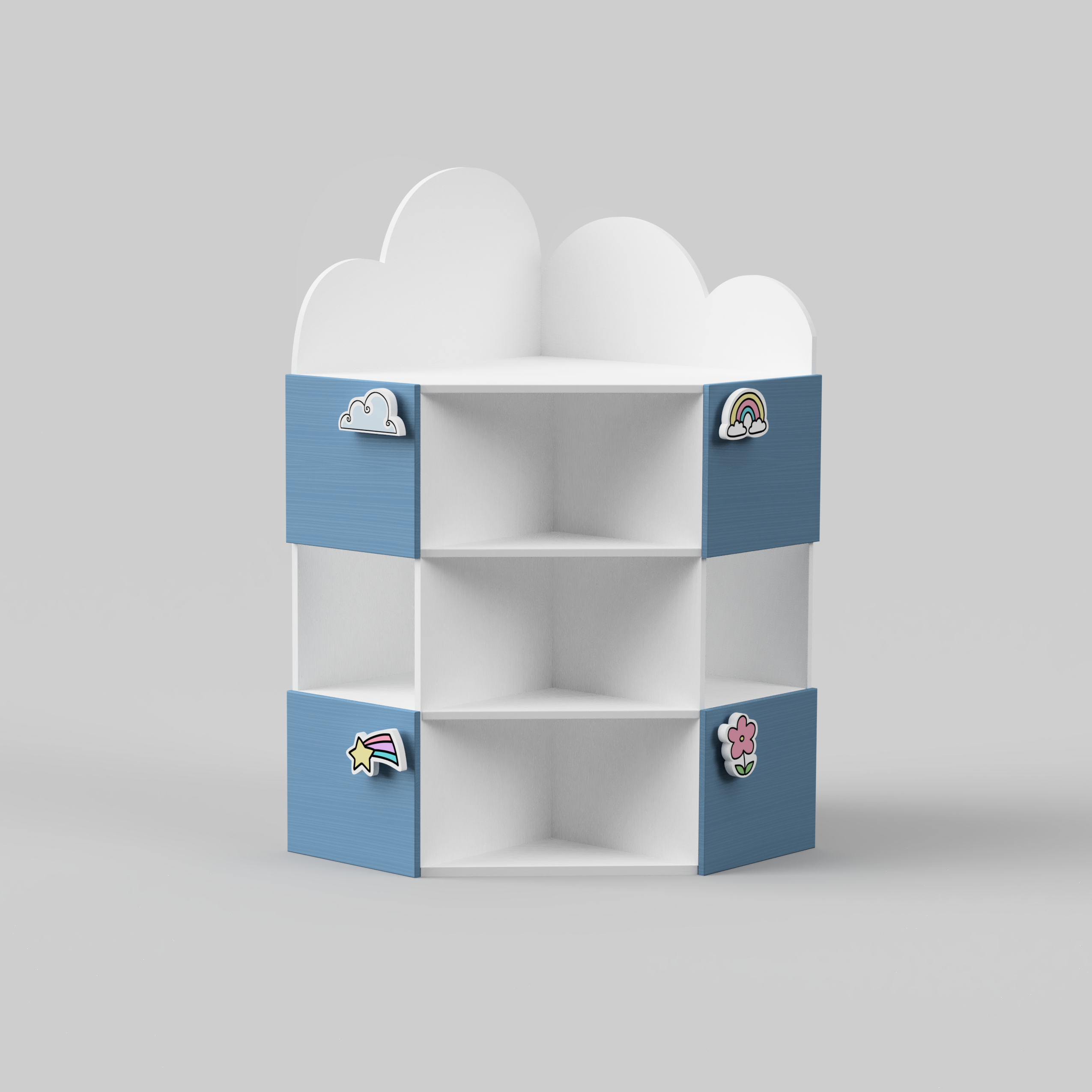 Cloudy Night Corner Storage