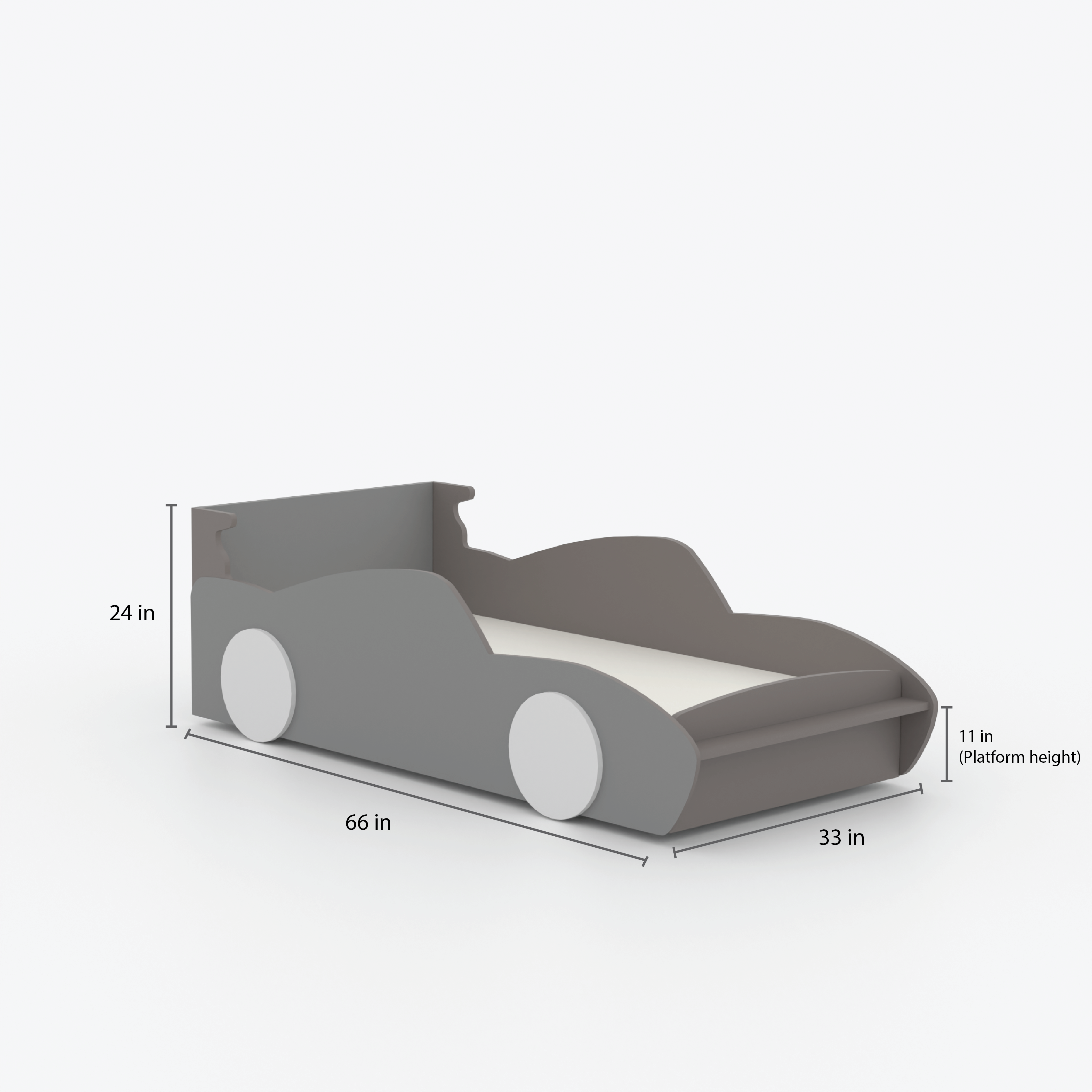 Lightning Bolt Racing Car Toddler Bed (DIY Installation)