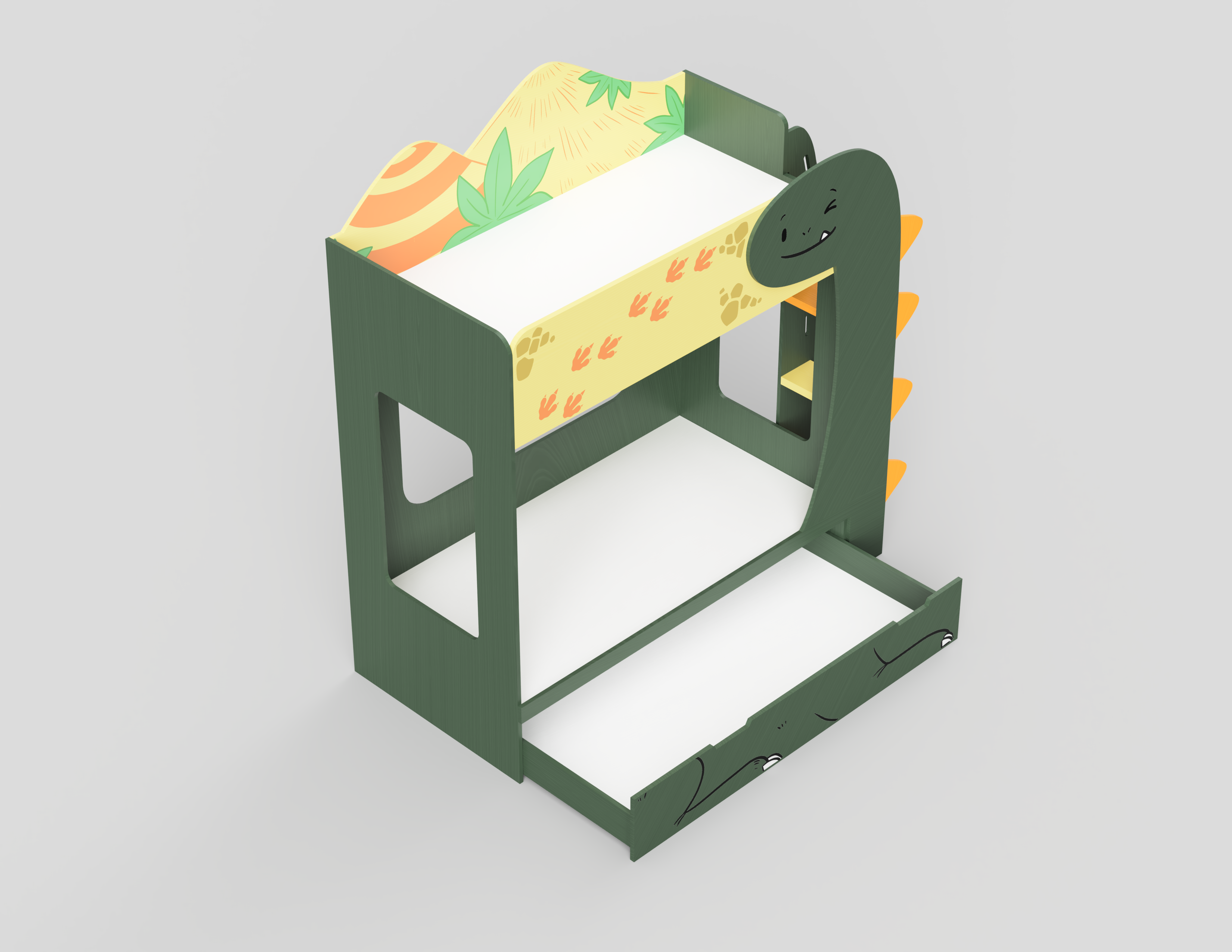 Dino Bunk Bed