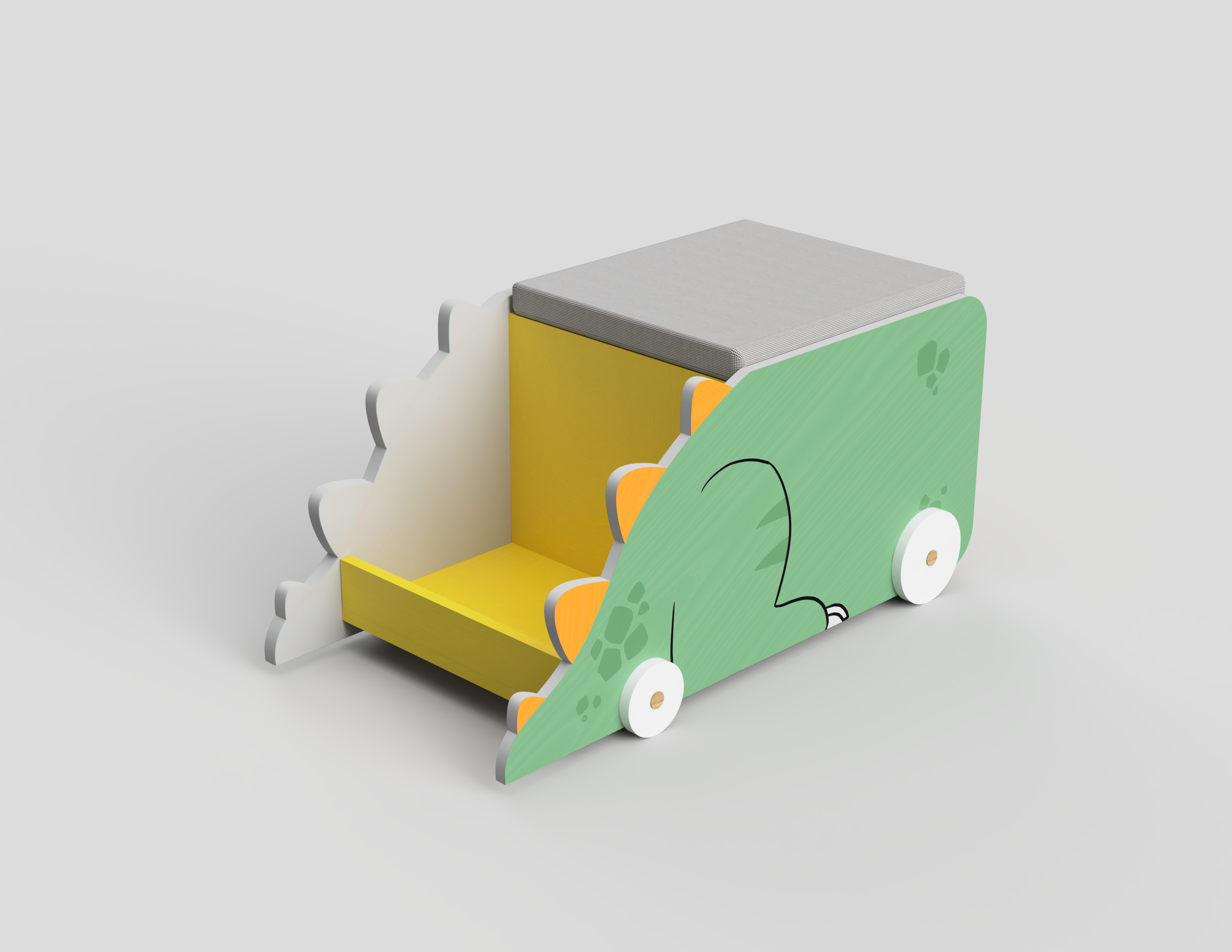 Dino Playground Toy Storage