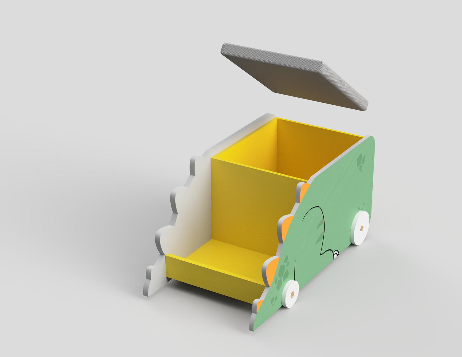 Dino Playground Toy Storage