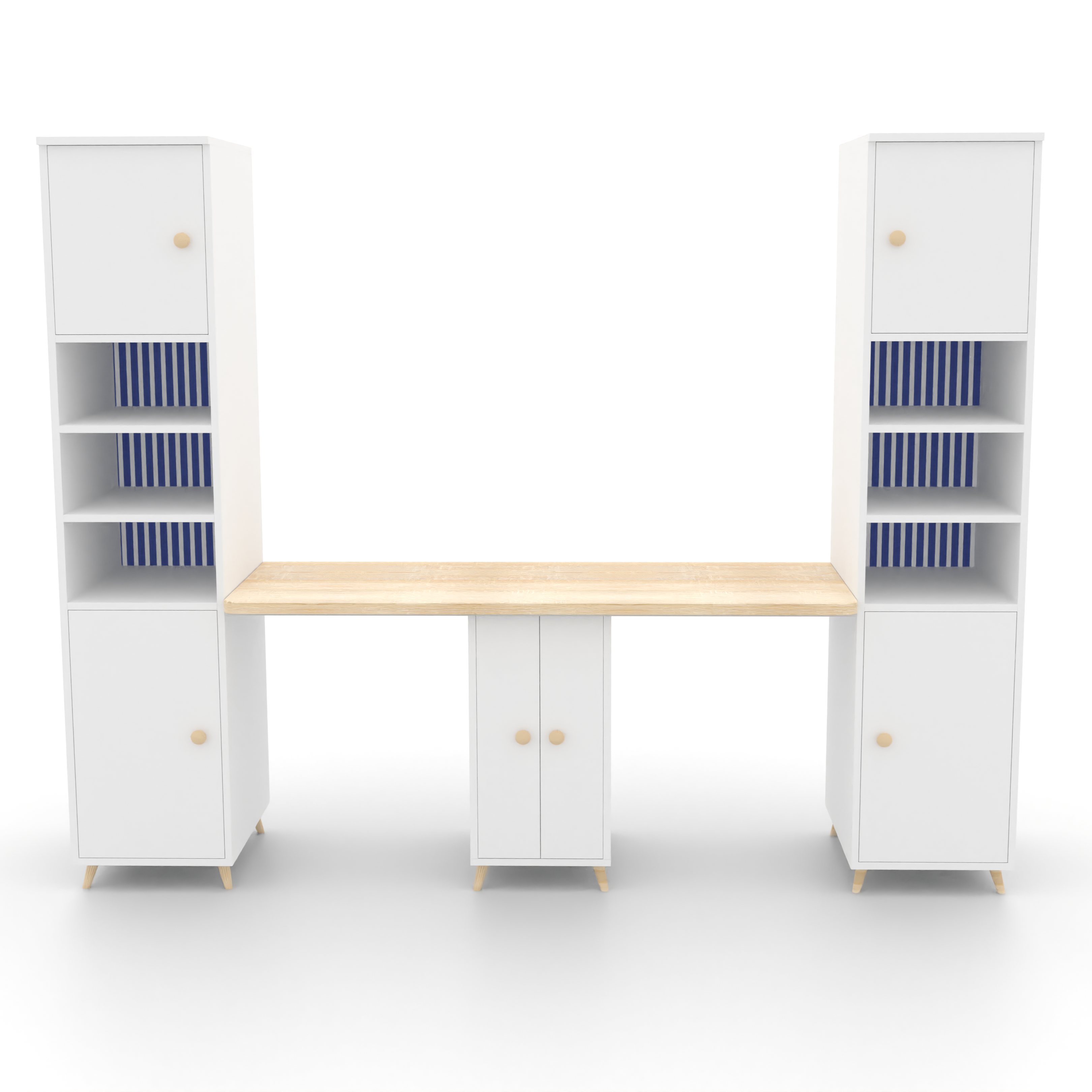 Dynamo 2 Seater Study Table
