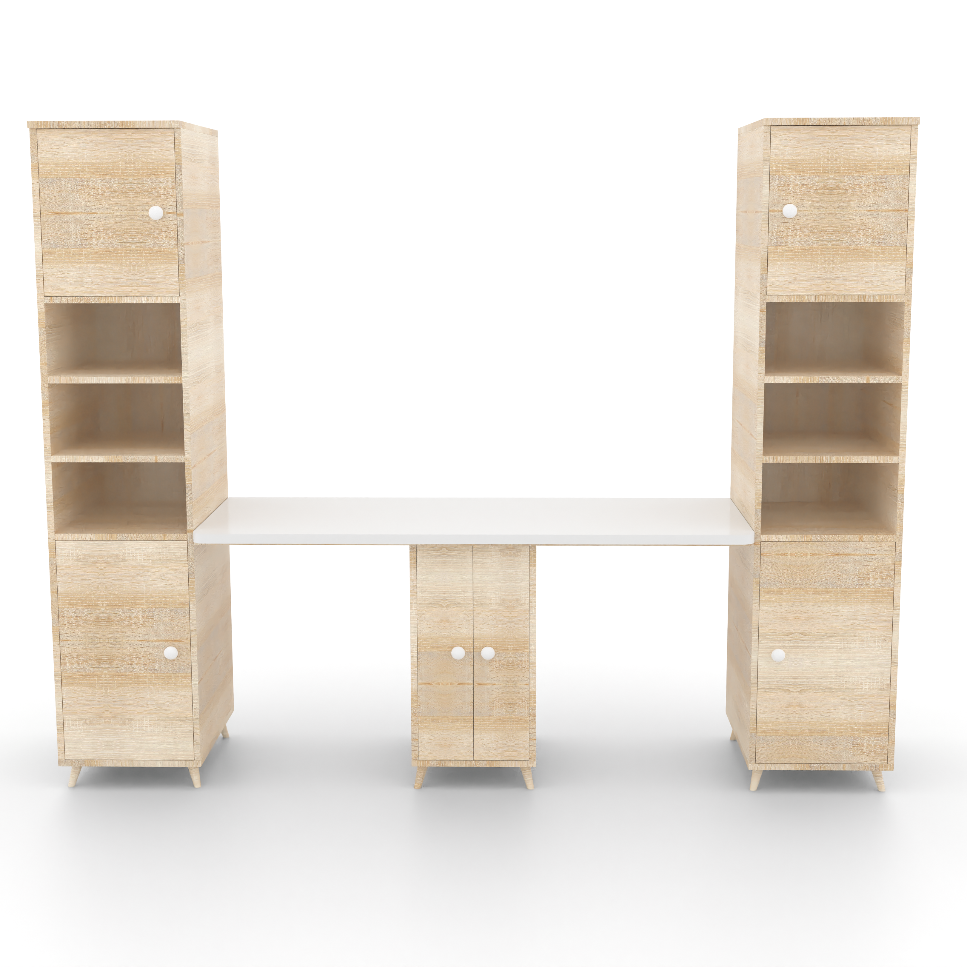 Dynamo 2 Seater Study Table
