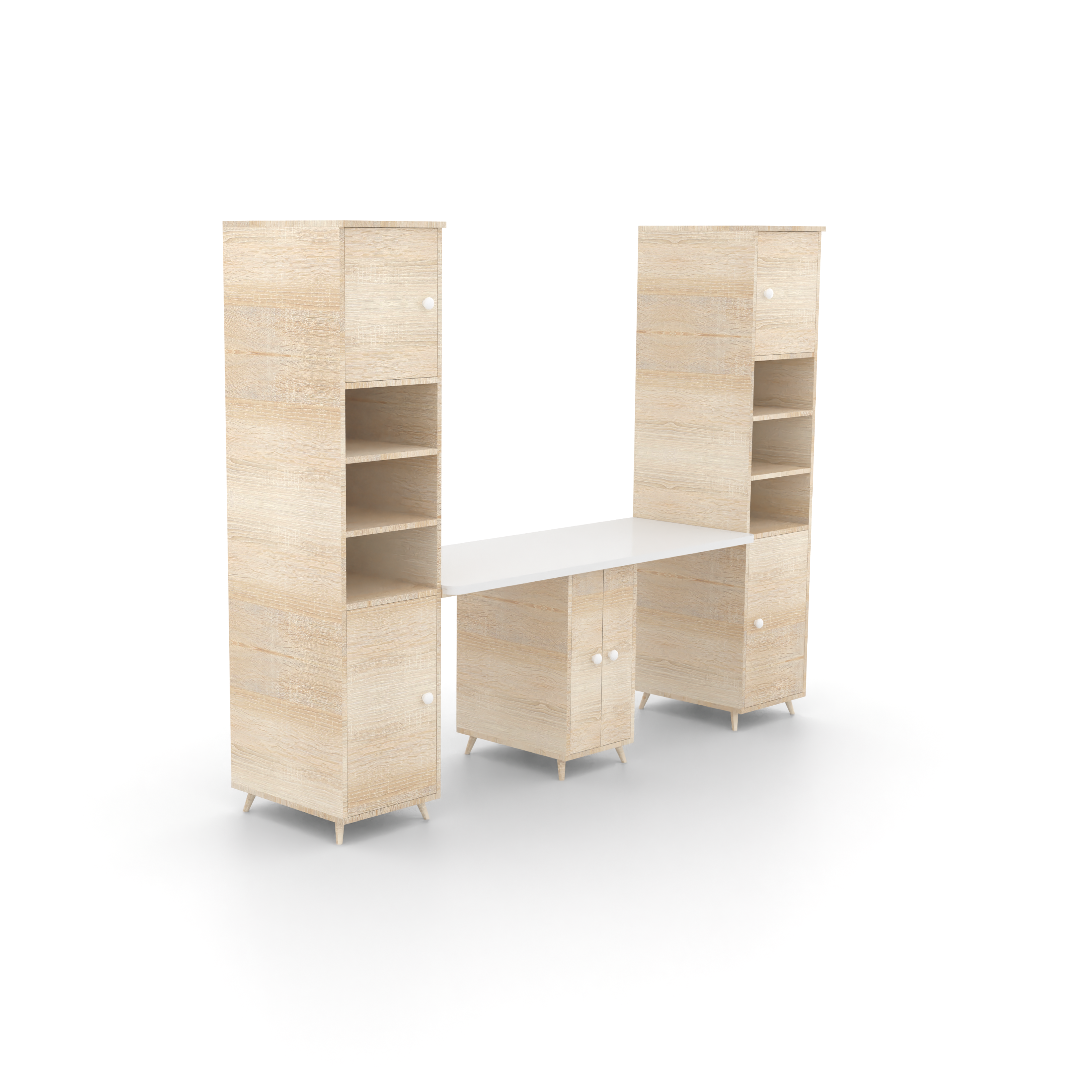 Dynamo 2 Seater Study Table