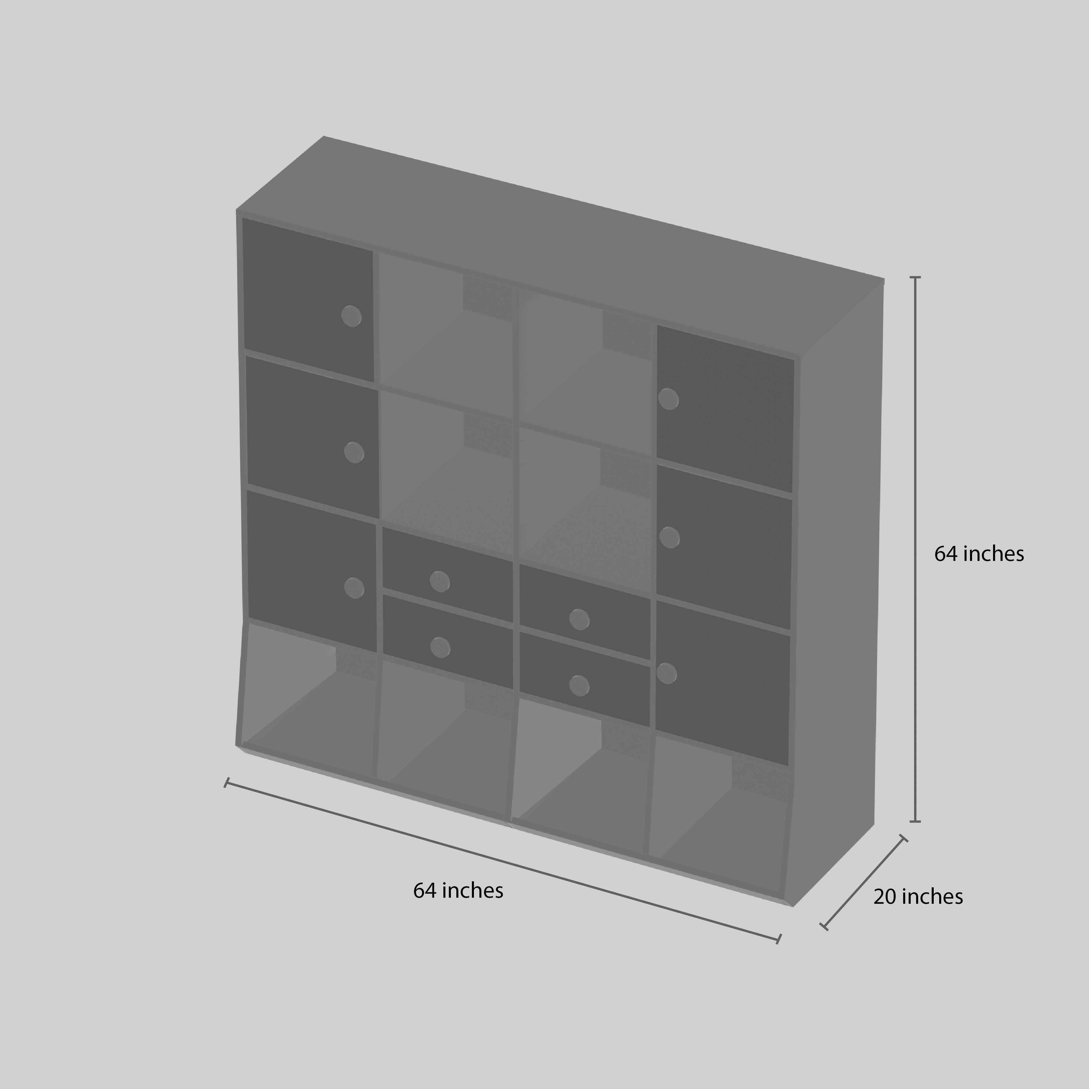 Hold All with Drawers & Cabinets