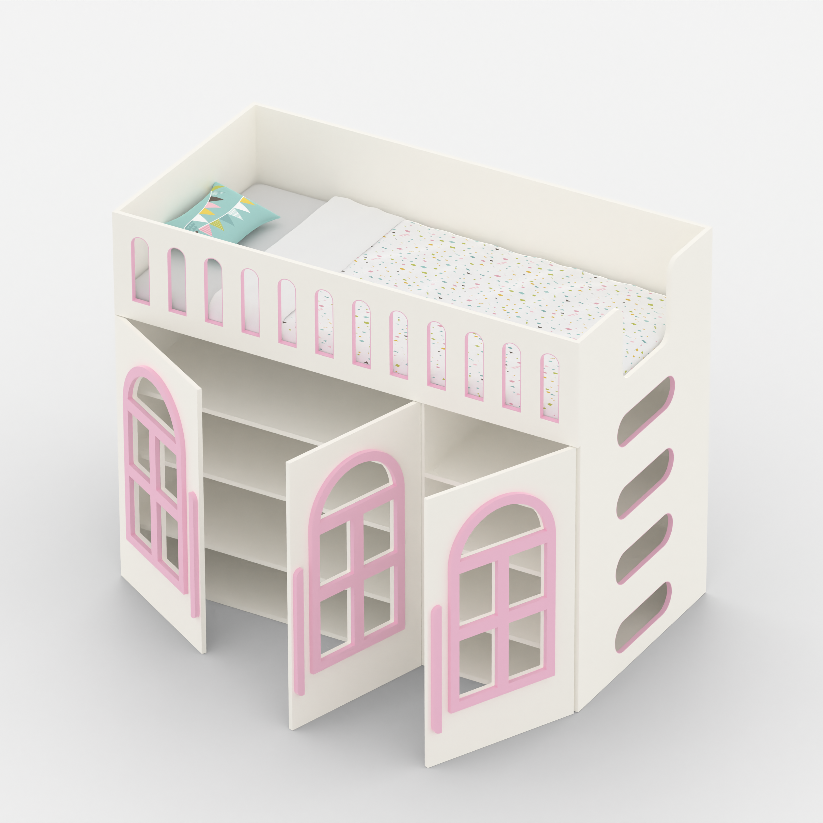 Little Library Loft Bed