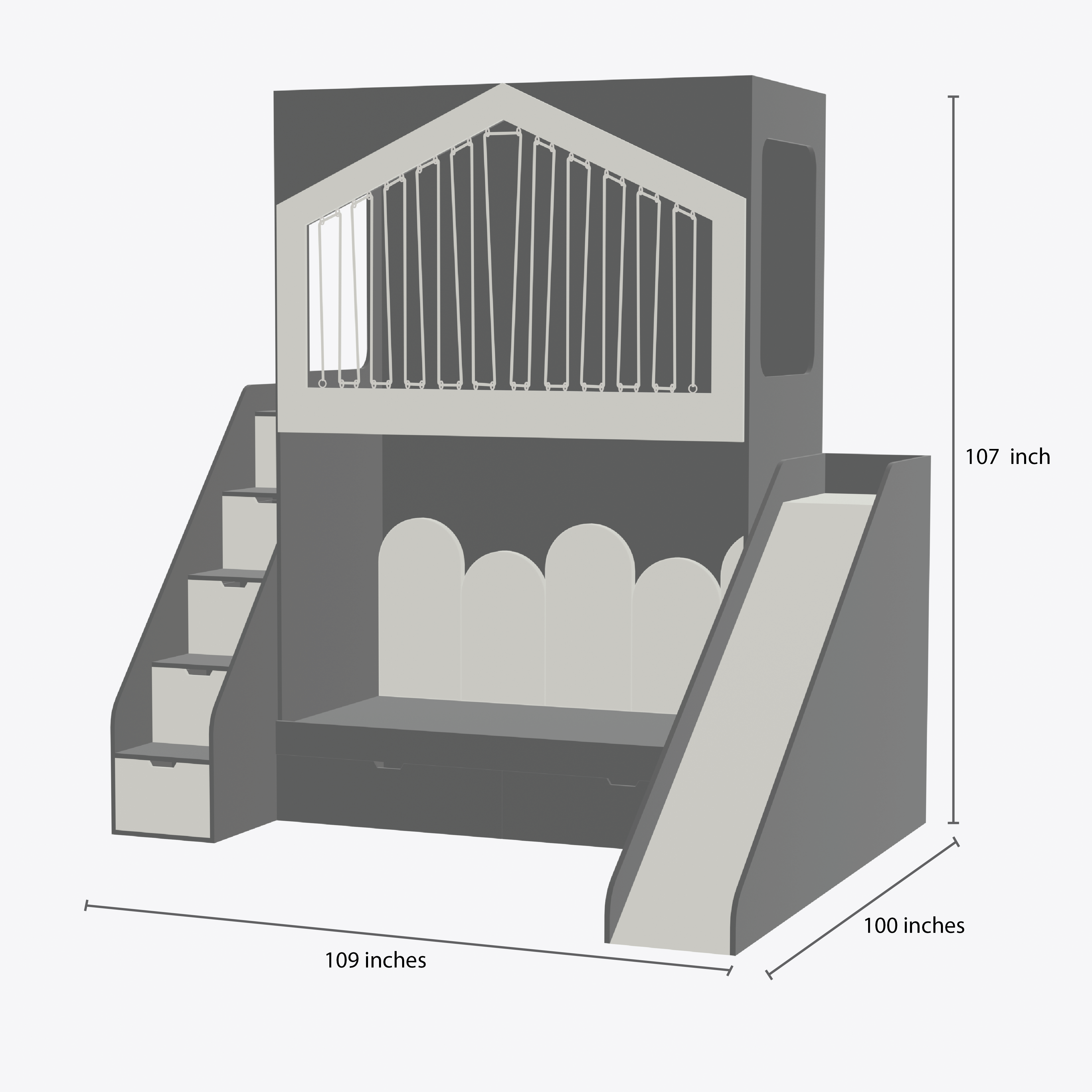 WonderSlide Bunk Bed