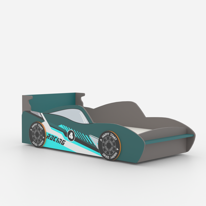 Lightning Bolt Racing Car Toddler Bed (DIY Installation)