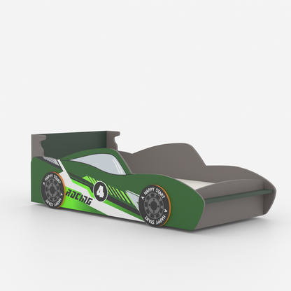 Lightning Bolt Racing Car Toddler Bed (DIY Installation)