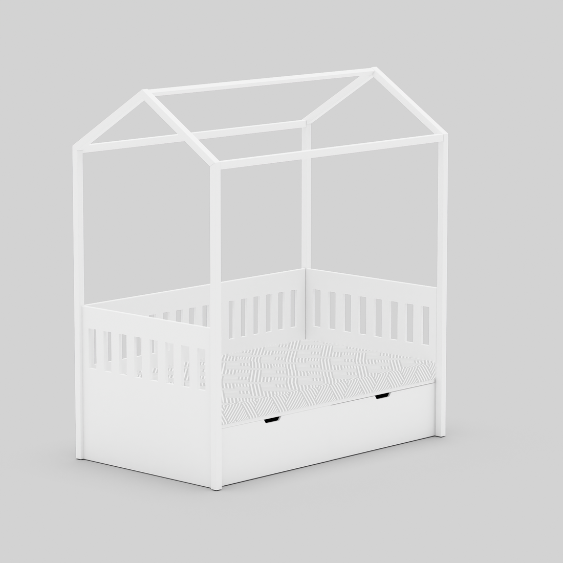 Windchime Bed with Railings