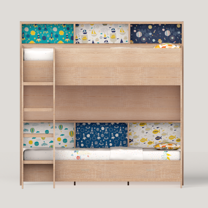 Rainbow Bunk Bed without Storage
