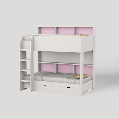 Rainbow Bunk Bed with Storage