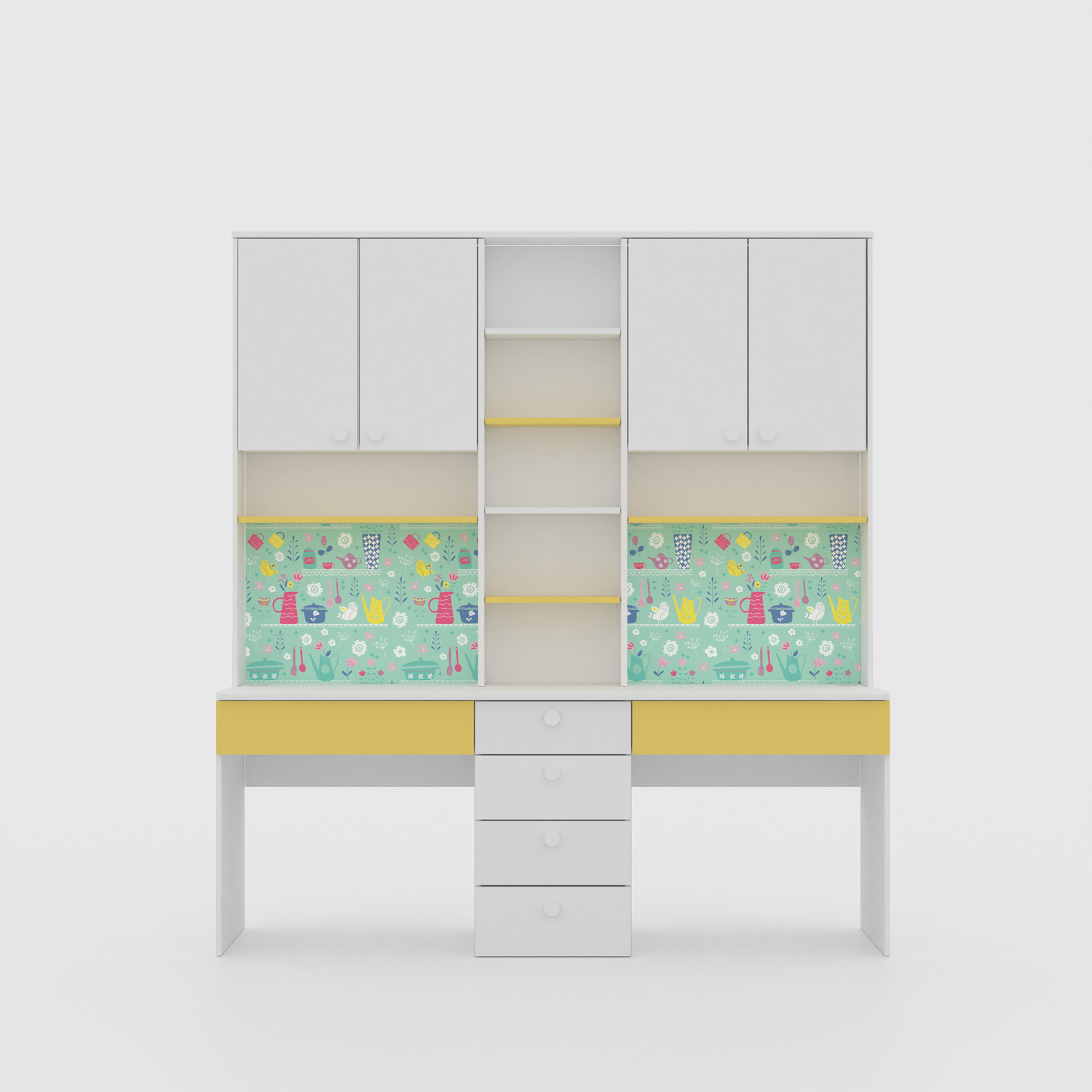 Duo Doodle Desk Study Table