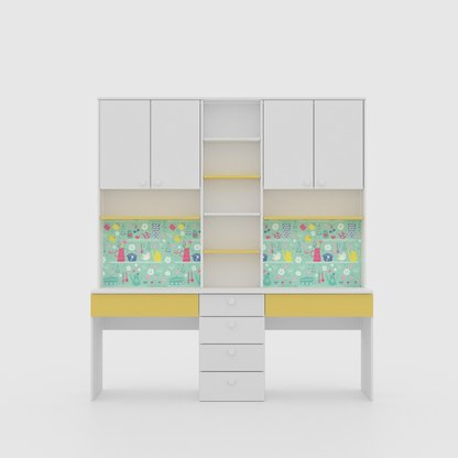 Duo Doodle Desk Study Table